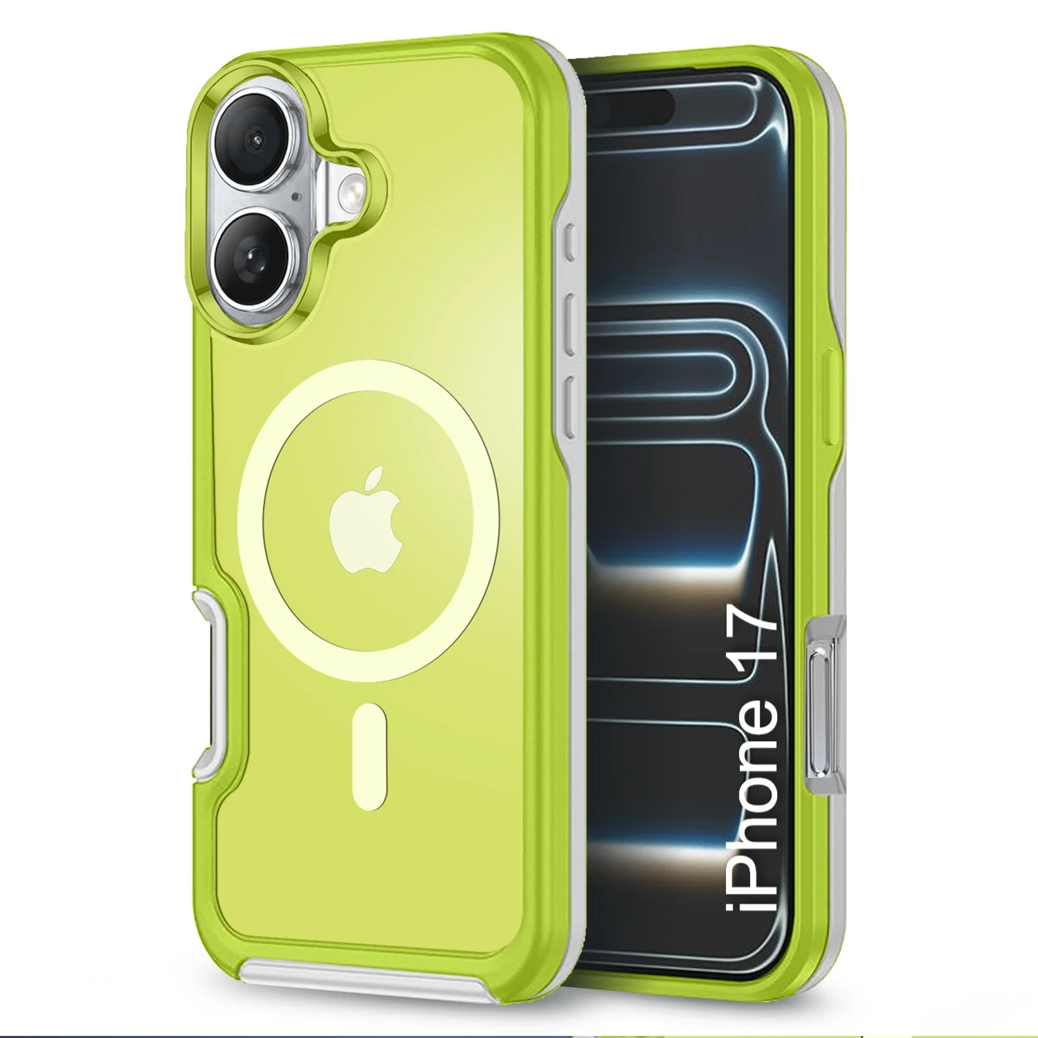 LuxuryKase Shockproof Transparent Matte Back Cover | Mag-Safe Compatible | Camera Protection | Soft TPU Edge | Anti-Yellowing For iPhone 16 & 17 Series - Image 29