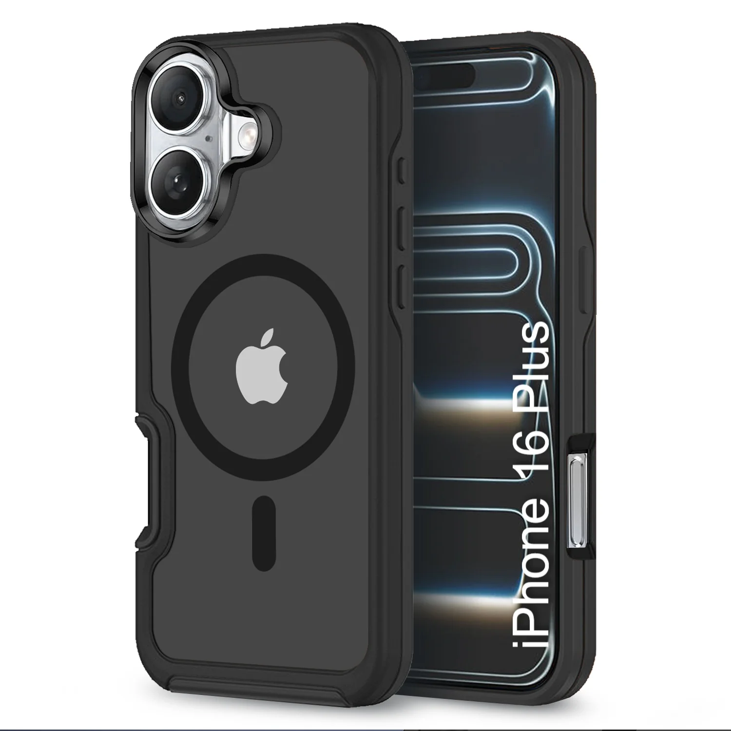 LuxuryKase Shockproof Transparent Matte Back Cover | Mag-Safe Compatible | Camera Protection | Soft TPU Edge | Anti-Yellowing For iPhone 16 & 17 Series - Image 7