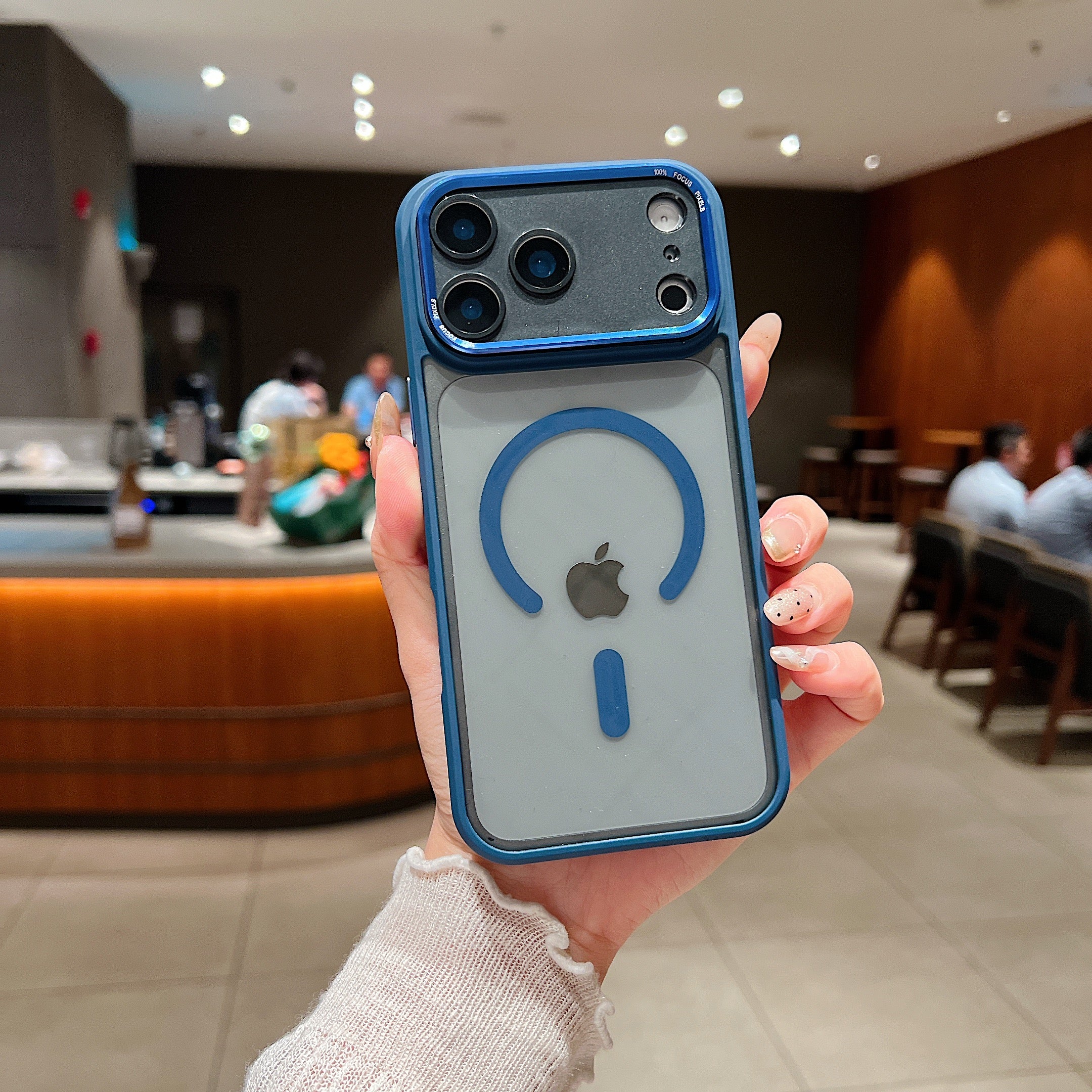 LuxuryKase Magnetic Clear Shockproof Case | MagSafe Compatible | Transparent Hard Back Cover with Full Camera Protection | Anti-Yellowing For iPhone Series - Image 32