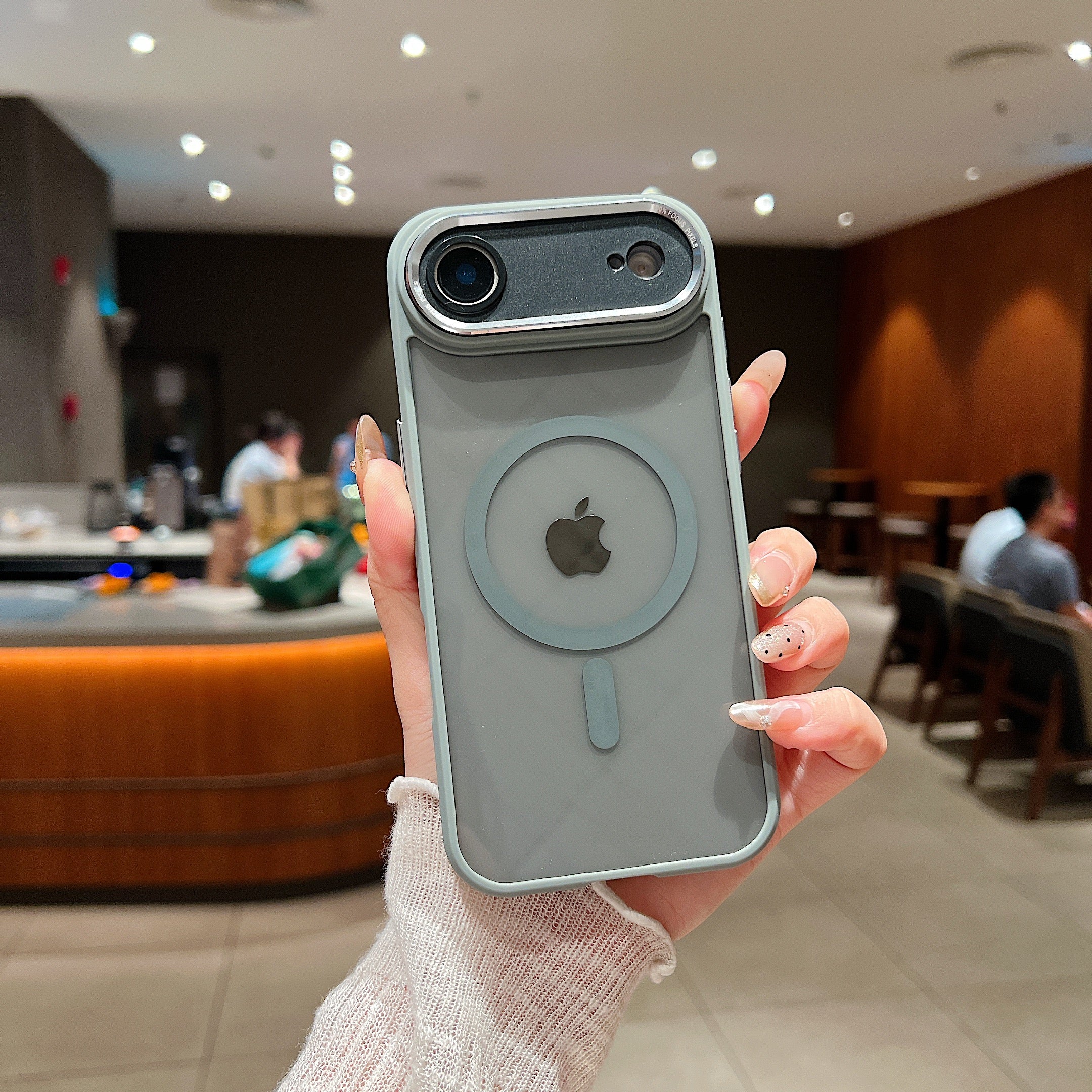 LuxuryKase Magnetic Clear Shockproof Case | MagSafe Compatible | Transparent Hard Back Cover with Full Camera Protection | Anti-Yellowing For iPhone Series - Image 40