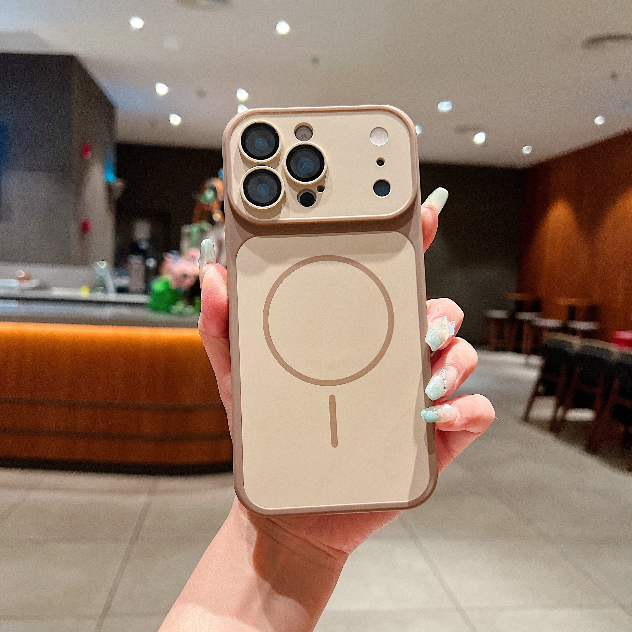 LuxuryKase Magnetic Converter Case | Built-in Camera Lens Protection | iPhone 17 Pro Series Inspired Camera Design | MagSafe Compatible | Dual-Tone Colour Finish For iPhone - Image 17