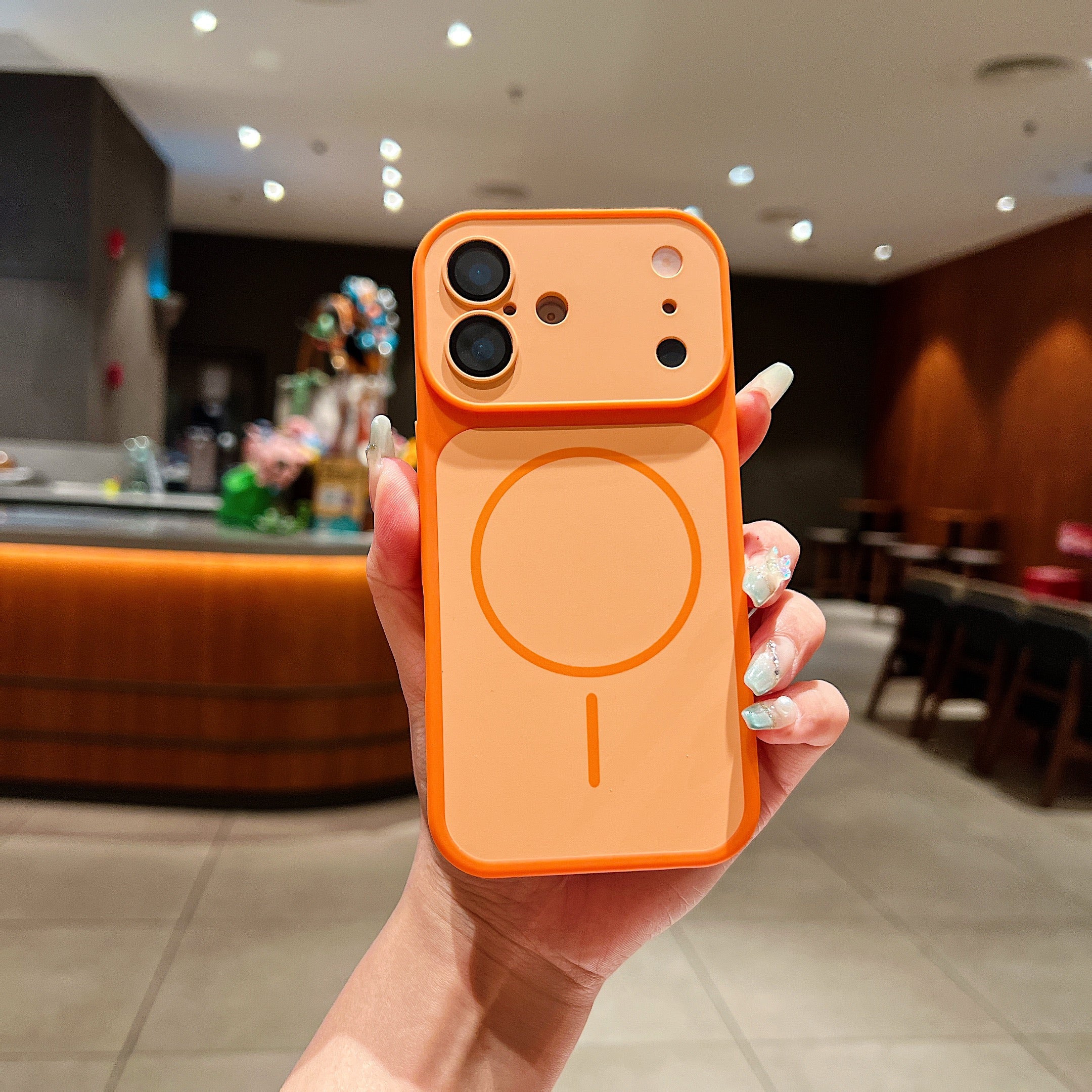 LuxuryKase Magnetic Converter Case | Built-in Camera Lens Protection | iPhone 17 Pro Series Inspired Camera Design | MagSafe Compatible | Dual-Tone Colour Finish For iPhone - Image 23