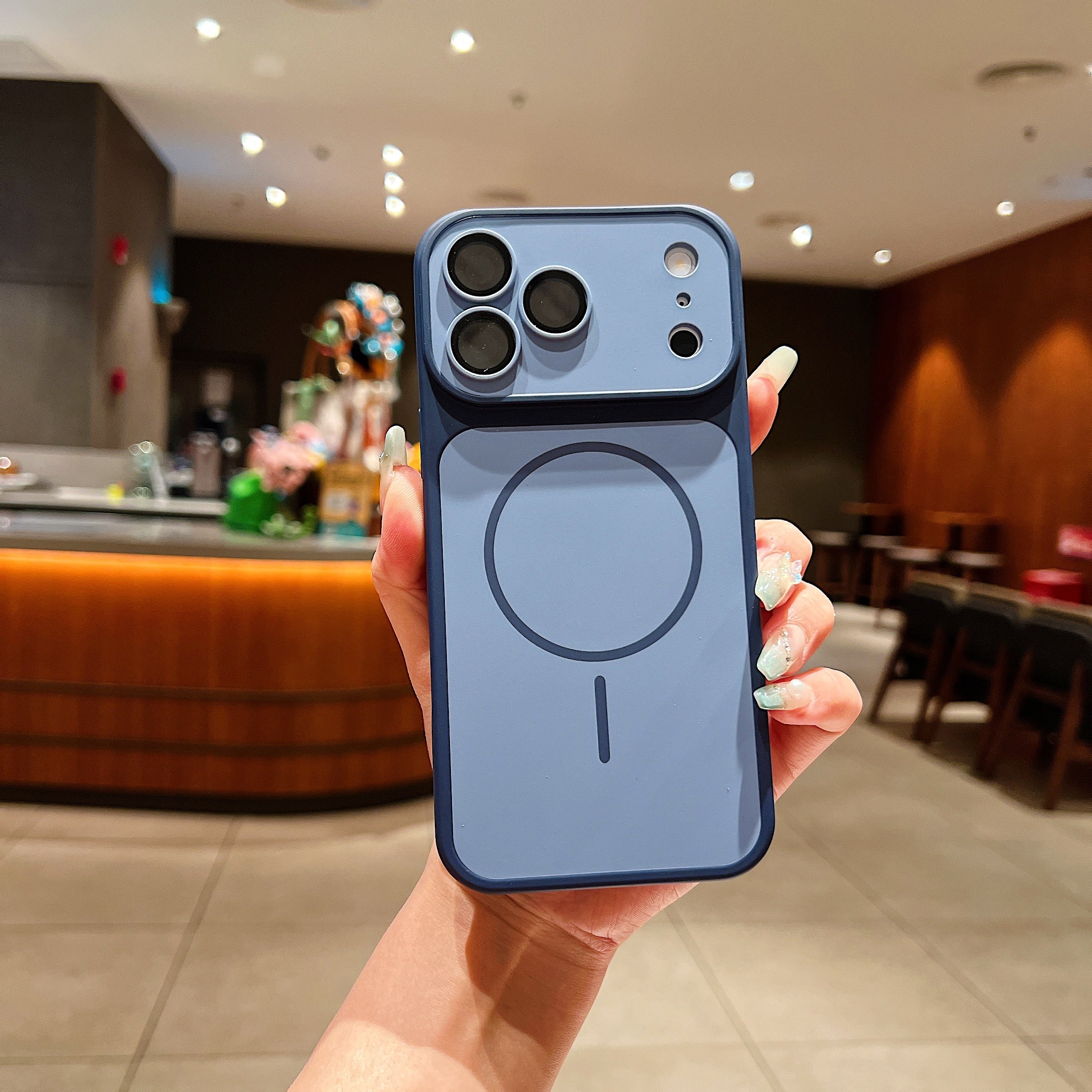 LuxuryKase Magnetic Converter Case | Built-in Camera Lens Protection | iPhone 17 Pro Series Inspired Camera Design | MagSafe Compatible | Dual-Tone Colour Finish For iPhone - Image 25