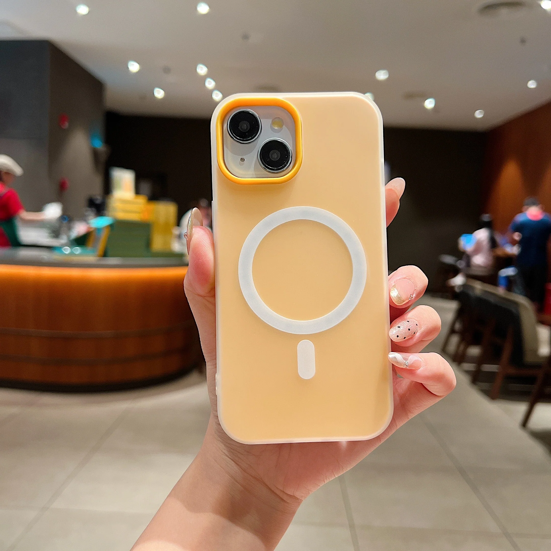 LuxuryKase Magnetic Silicone Candy Case | Mag-Safe Compatible | Slim Protective Case | Lightweight & Flexible | Wireless Charging | Soft Matte Finish For iPhone - Image 16
