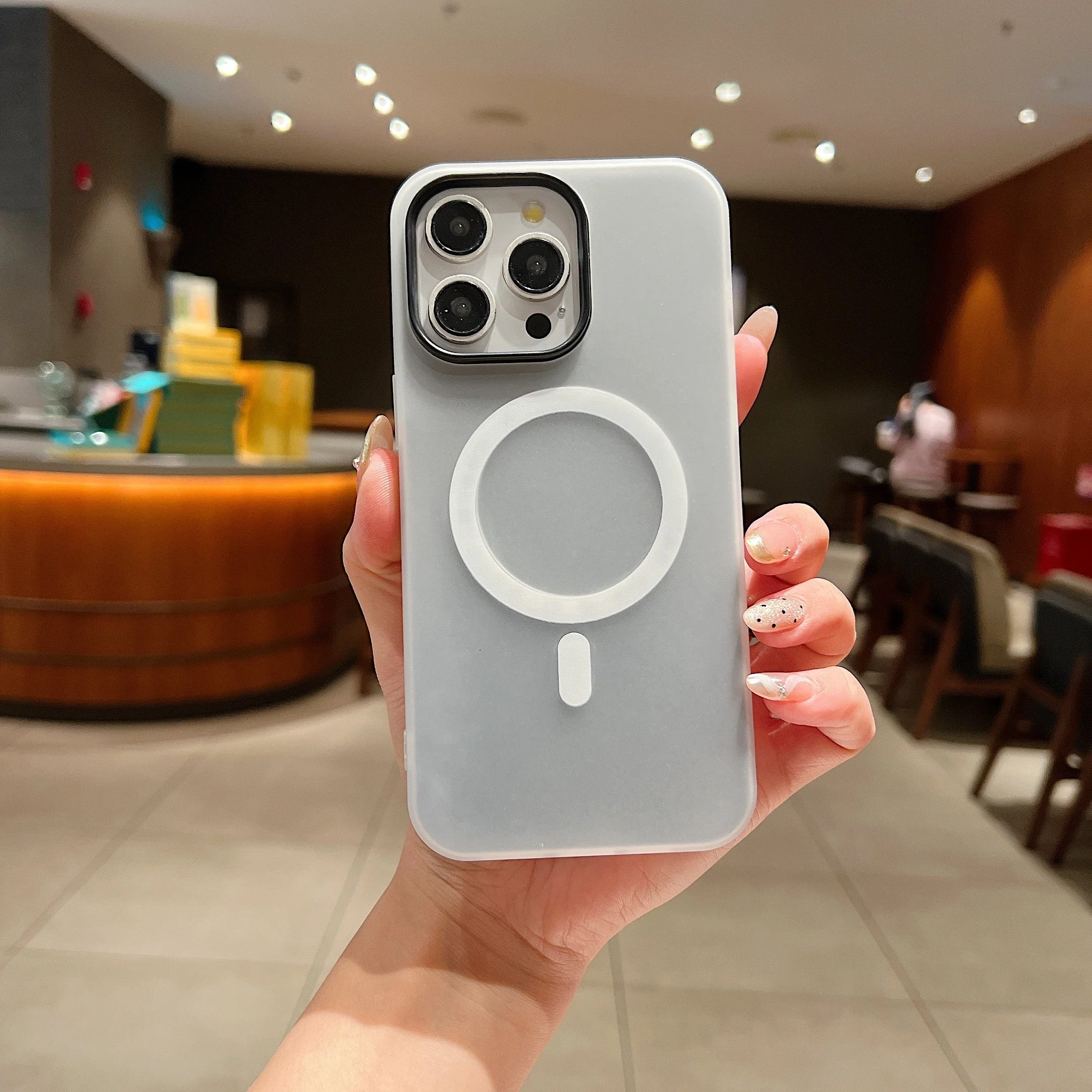 LuxuryKase Magnetic Silicone Candy Case | Mag-Safe Compatible | Slim Protective Case | Lightweight & Flexible | Wireless Charging | Soft Matte Finish For iPhone - Image 17