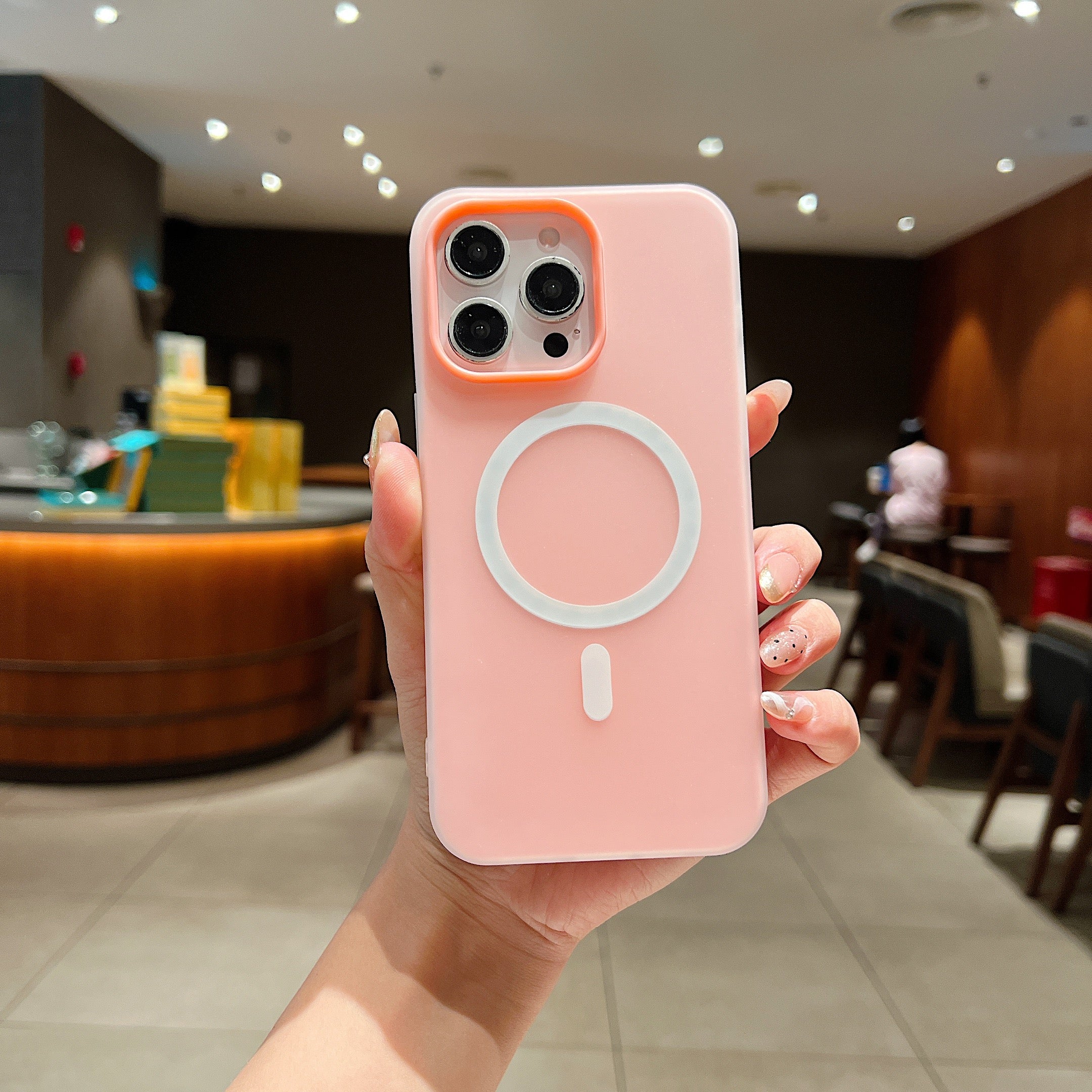 LuxuryKase Magnetic Silicone Candy Case | Mag-Safe Compatible | Slim Protective Case | Lightweight & Flexible | Wireless Charging | Soft Matte Finish For iPhone - Image 21