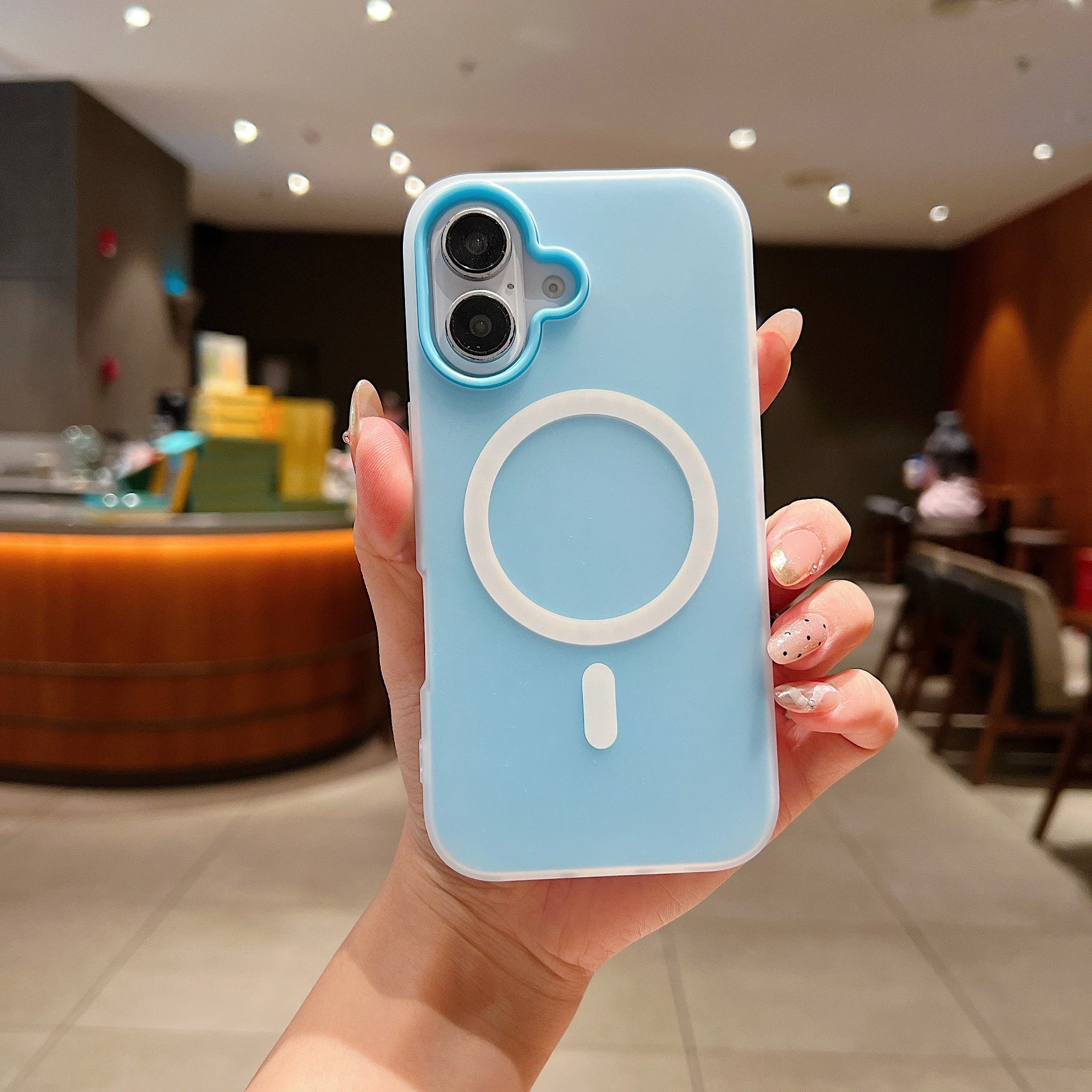 LuxuryKase Magnetic Silicone Candy Case | Mag-Safe Compatible | Slim Protective Case | Lightweight & Flexible | Wireless Charging | Soft Matte Finish For iPhone - Image 26