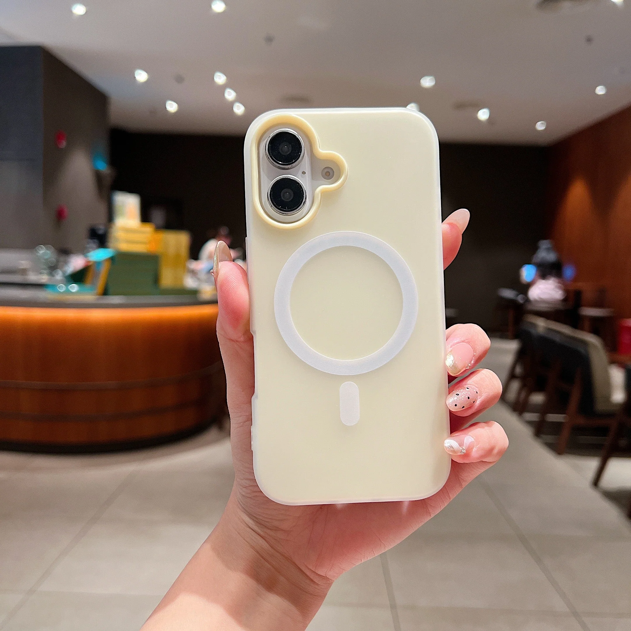 LuxuryKase Magnetic Silicone Candy Case | Mag-Safe Compatible | Slim Protective Case | Lightweight & Flexible | Wireless Charging | Soft Matte Finish For iPhone - Image 27