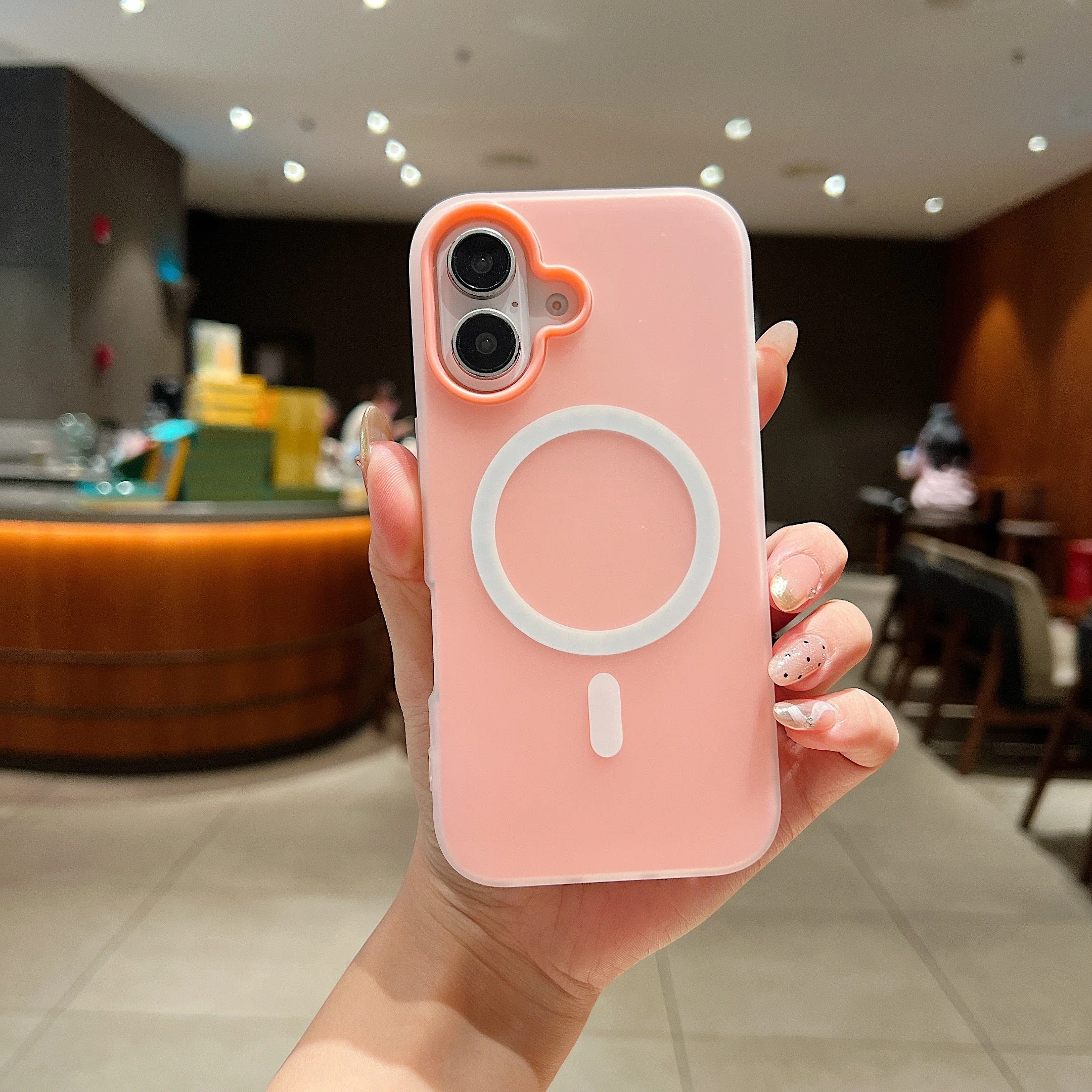 LuxuryKase Magnetic Silicone Candy Case | Mag-Safe Compatible | Slim Protective Case | Lightweight & Flexible | Wireless Charging | Soft Matte Finish For iPhone - Image 29