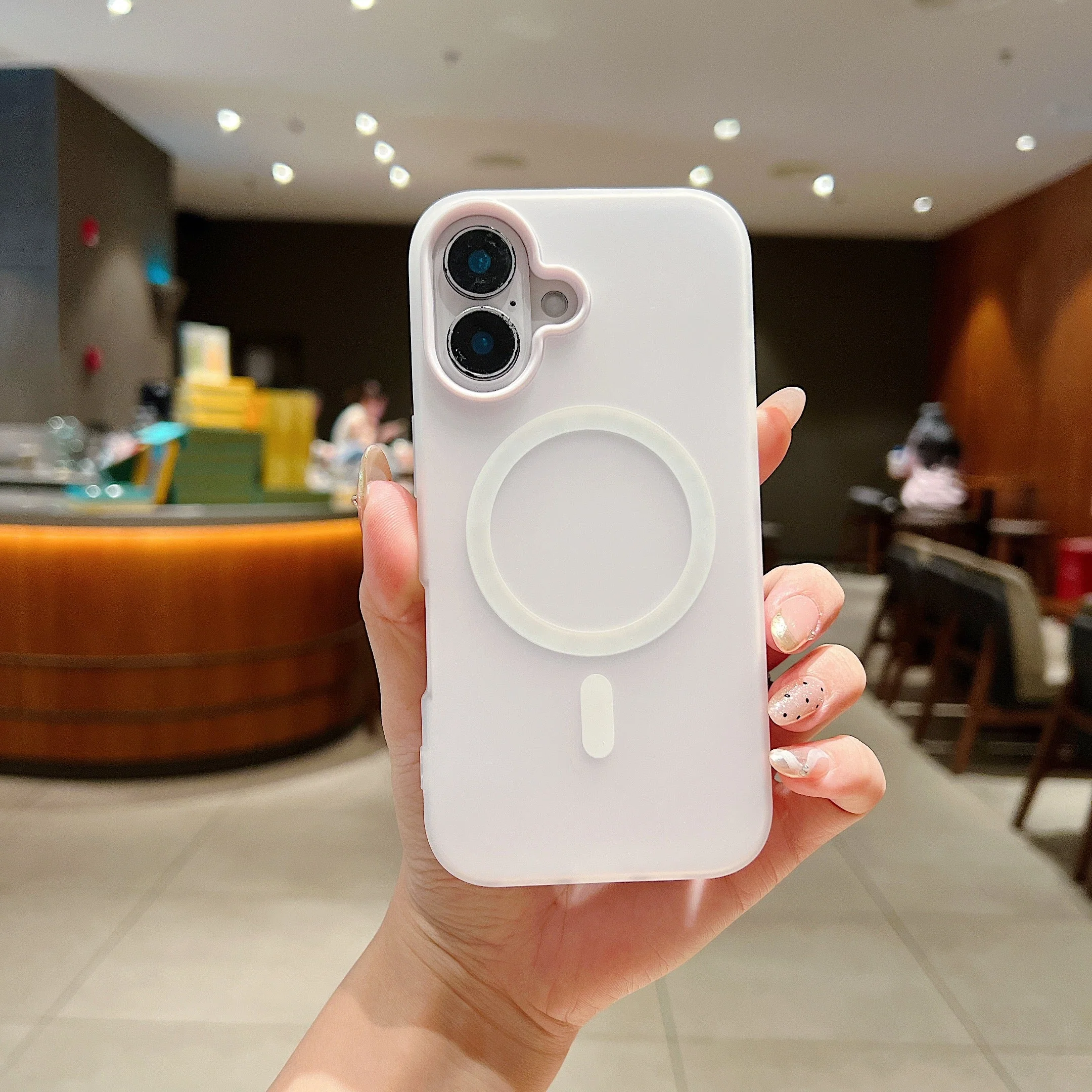 LuxuryKase Magnetic Silicone Candy Case | Mag-Safe Compatible | Slim Protective Case | Lightweight & Flexible | Wireless Charging | Soft Matte Finish For iPhone - Image 31