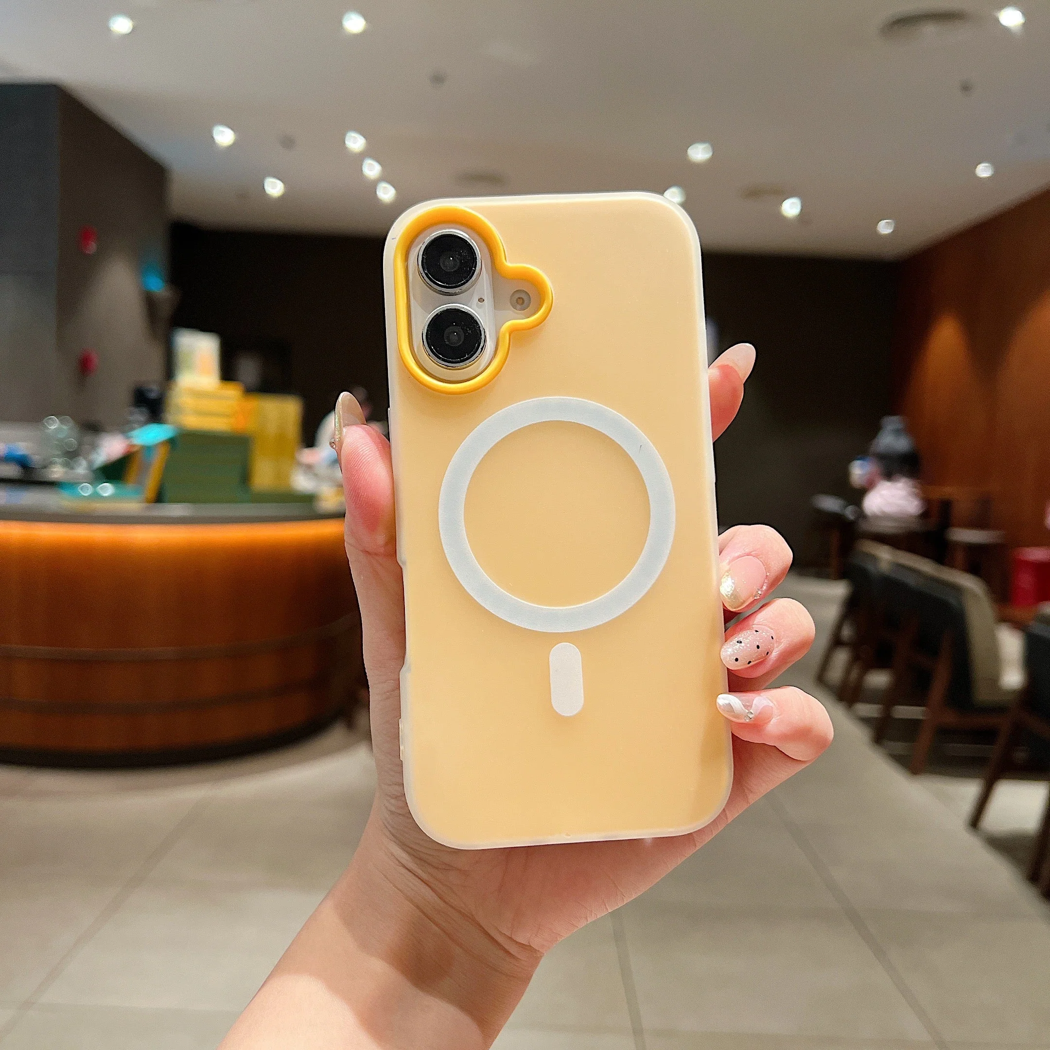 LuxuryKase Magnetic Silicone Candy Case | Mag-Safe Compatible | Slim Protective Case | Lightweight & Flexible | Wireless Charging | Soft Matte Finish For iPhone - Image 32