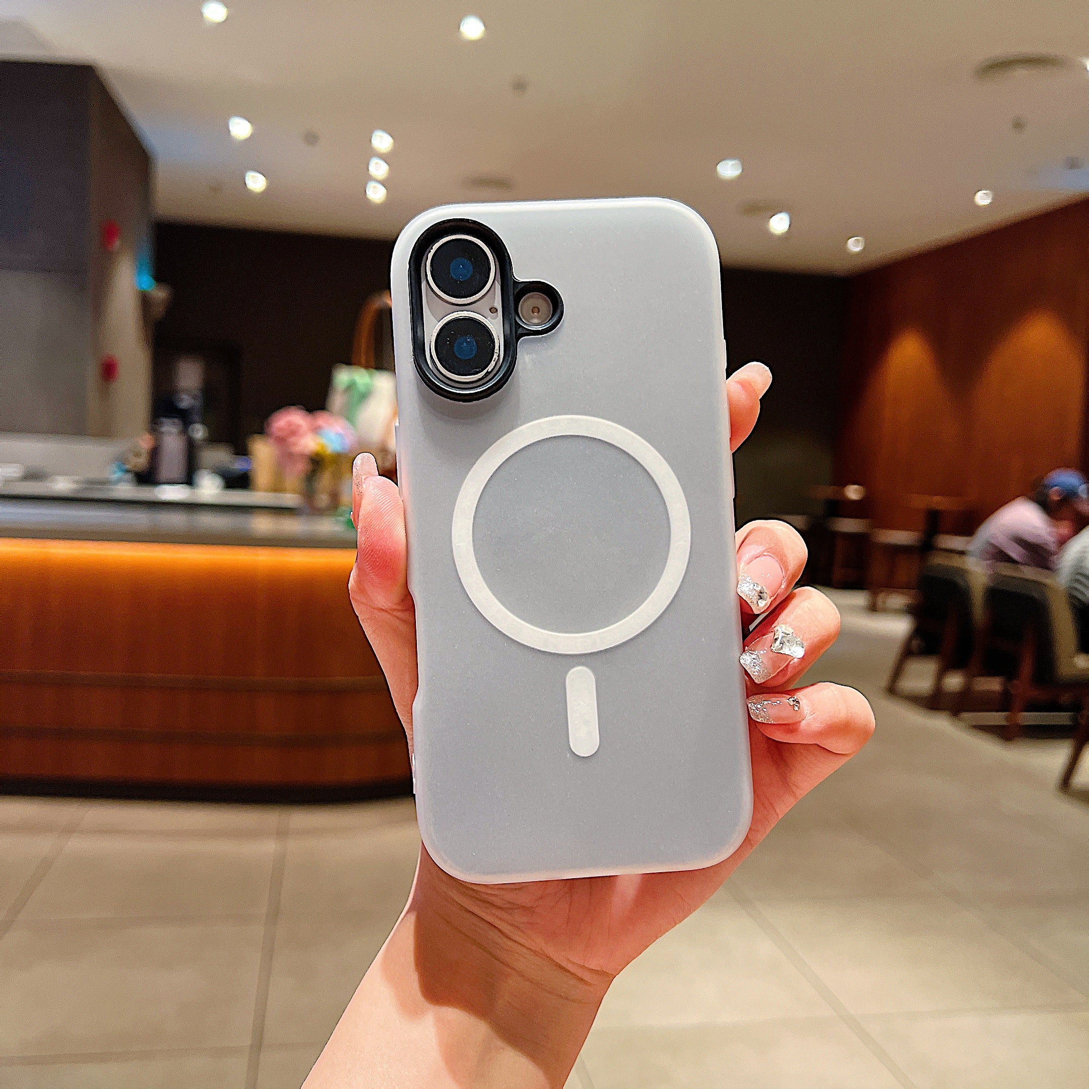 LuxuryKase Magnetic Silicone Candy Case | Mag-Safe Compatible | Slim Protective Case | Lightweight & Flexible | Wireless Charging | Soft Matte Finish For iPhone - Image 33