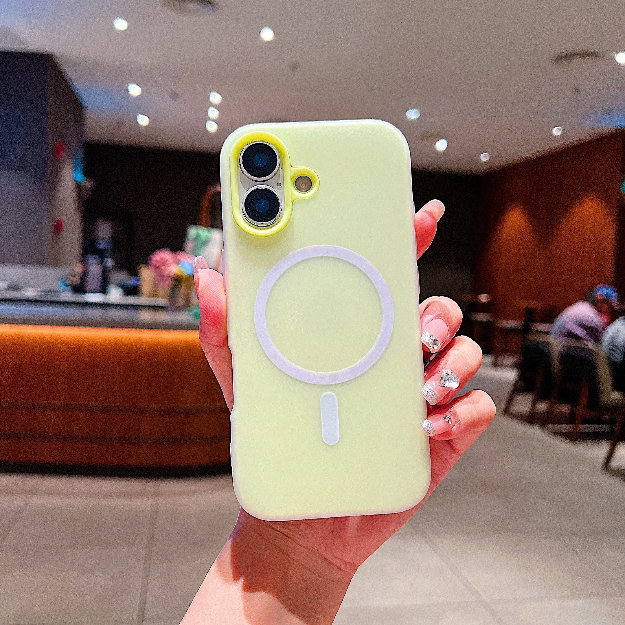 LuxuryKase Magnetic Silicone Candy Case | Mag-Safe Compatible | Slim Protective Case | Lightweight & Flexible | Wireless Charging | Soft Matte Finish For iPhone - Image 35