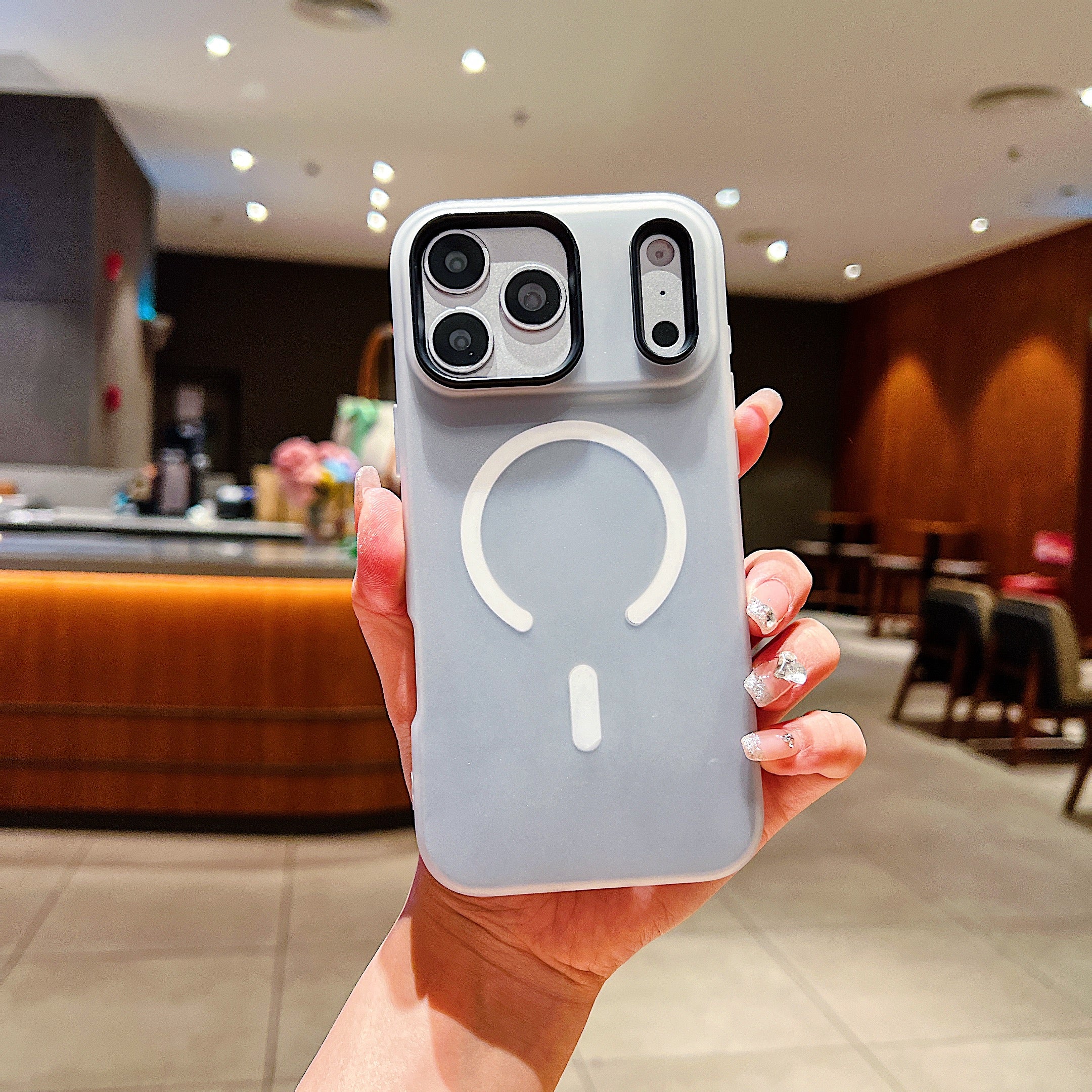 LuxuryKase Magnetic Silicone Candy Case | Mag-Safe Compatible | Slim Protective Case | Lightweight & Flexible | Wireless Charging | Soft Matte Finish For iPhone - Image 41