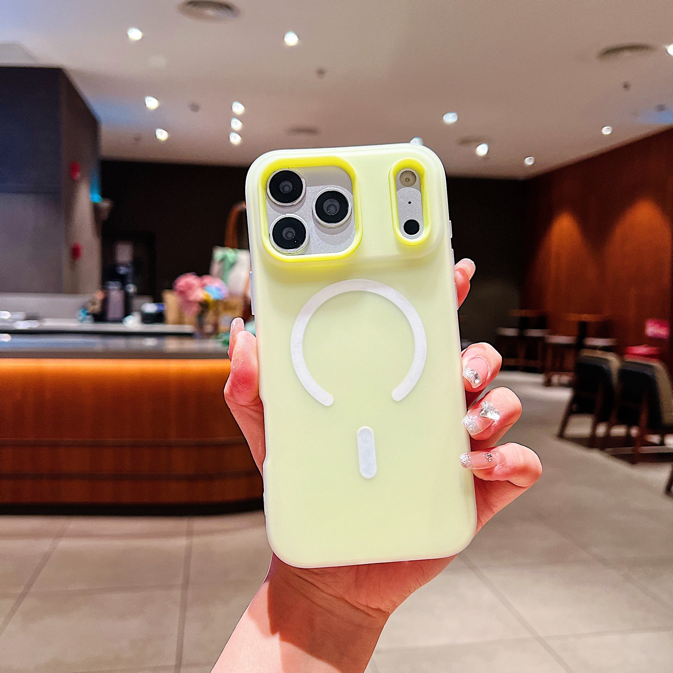 LuxuryKase Magnetic Silicone Candy Case | Mag-Safe Compatible | Slim Protective Case | Lightweight & Flexible | Wireless Charging | Soft Matte Finish For iPhone - Image 43