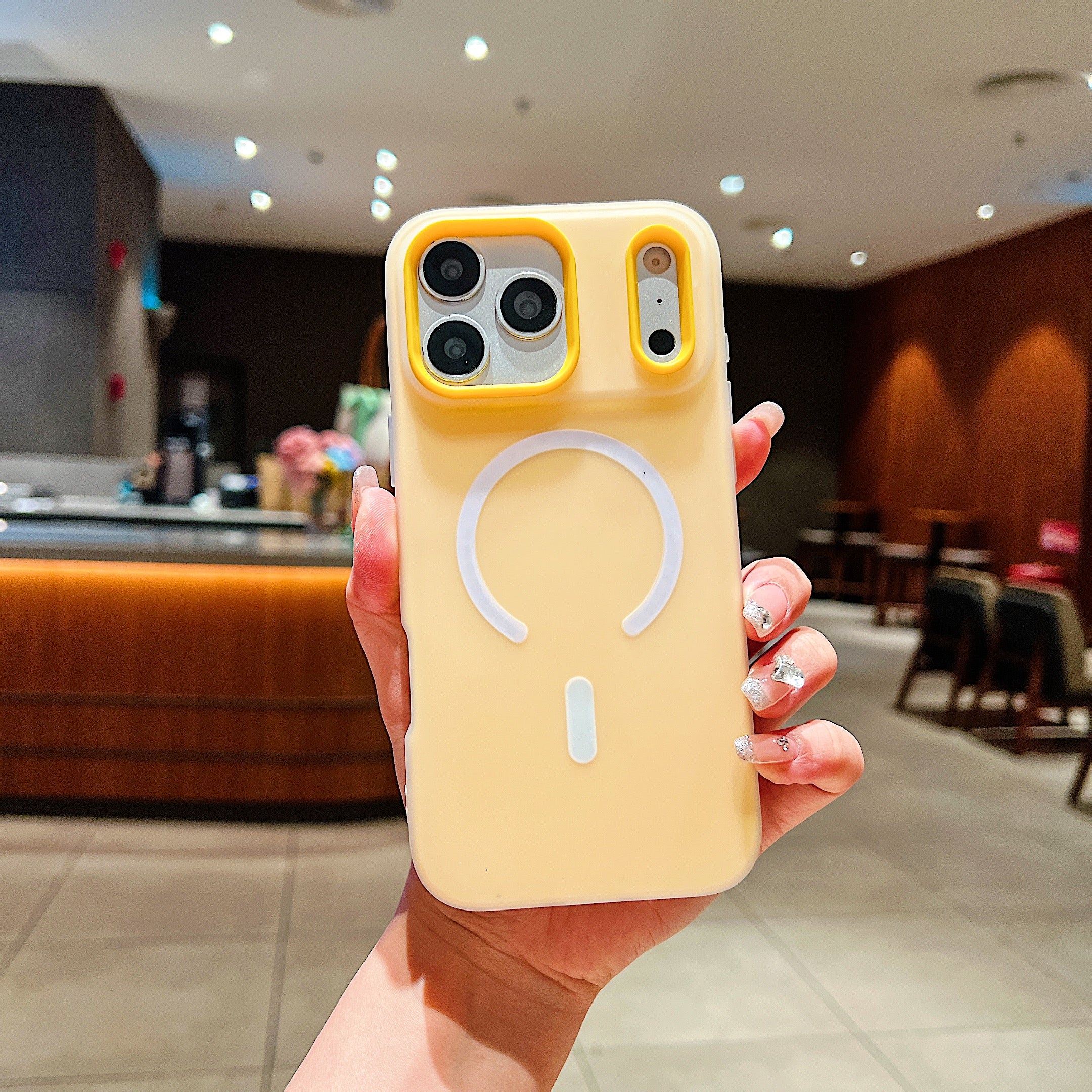 LuxuryKase Magnetic Silicone Candy Case | Mag-Safe Compatible | Slim Protective Case | Lightweight & Flexible | Wireless Charging | Soft Matte Finish For iPhone - Image 48