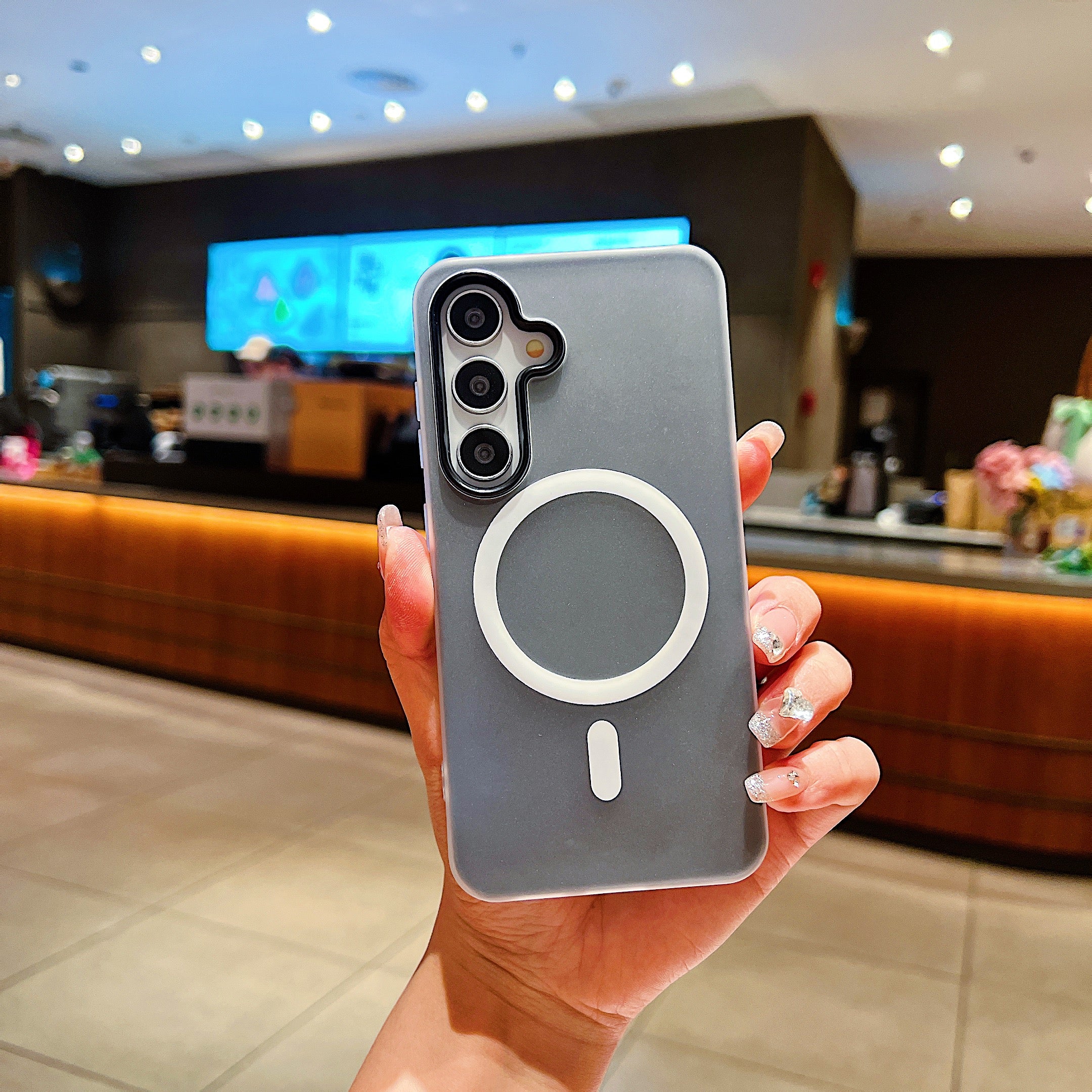 LuxuryKase Magnetic Silicone Candy Case | Mag-Safe Compatible | Slim Protective Case | Lightweight & Flexible | Wireless Charging | Soft Matte Finish For iPhone - Image 49