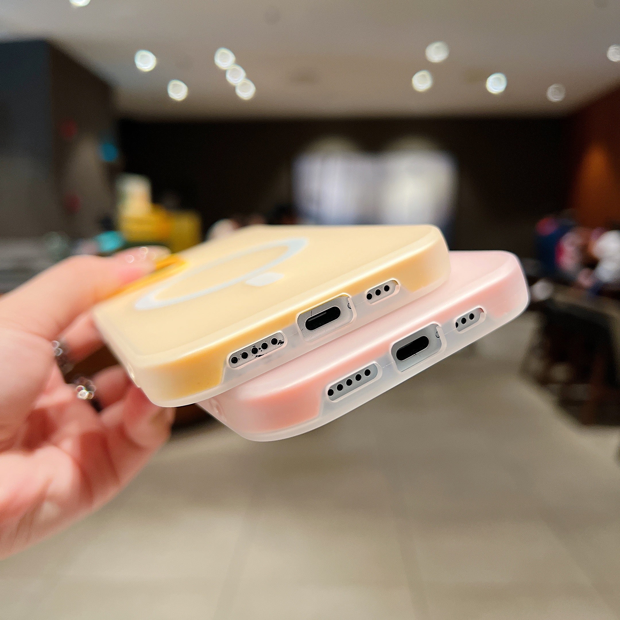 LuxuryKase Magnetic Silicone Candy Case | Mag-Safe Compatible | Slim Protective Case | Lightweight & Flexible | Wireless Charging | Soft Matte Finish For iPhone - Image 5