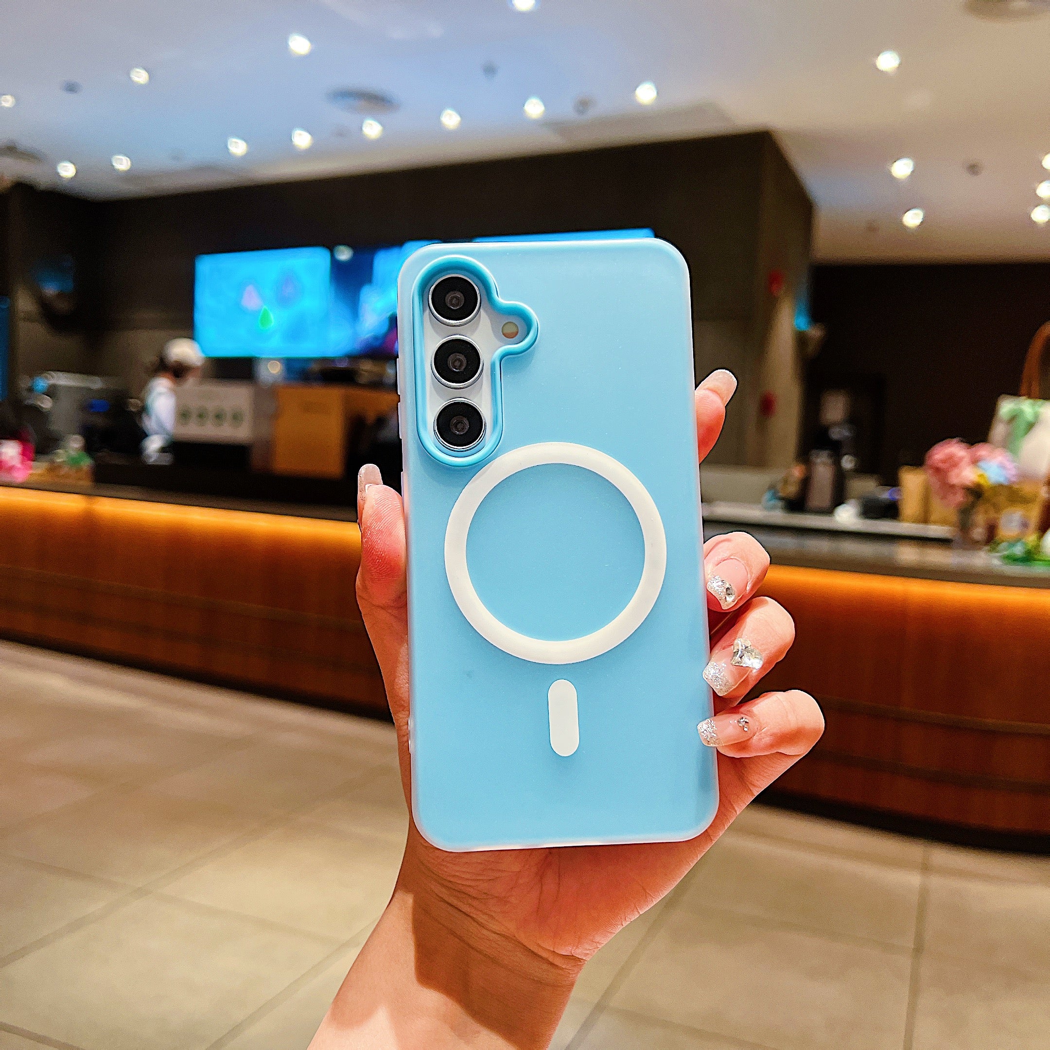 LuxuryKase Magnetic Silicone Candy Case | Mag-Safe Compatible | Slim Protective Case | Lightweight & Flexible | Wireless Charging | Soft Matte Finish For iPhone - Image 50