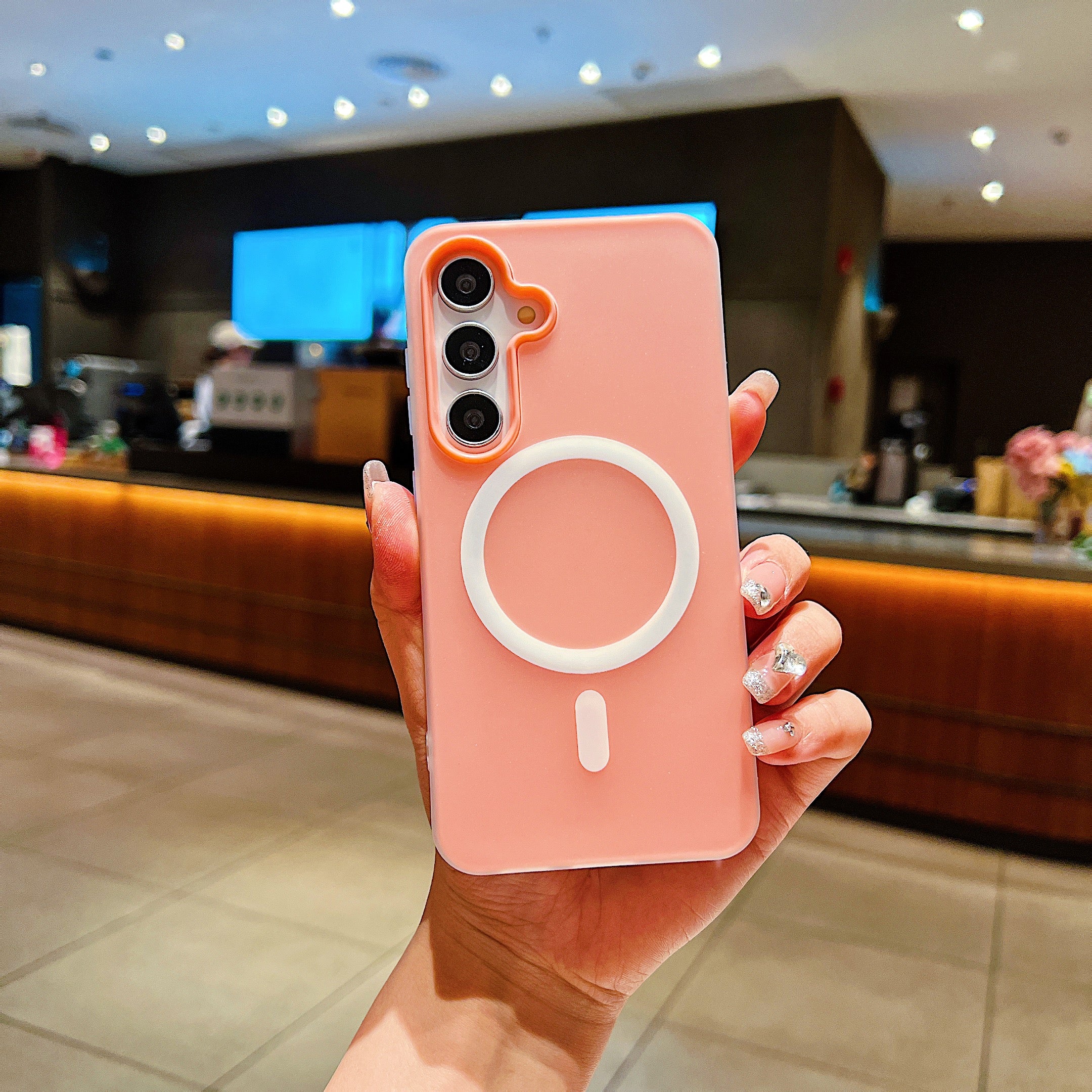 LuxuryKase Magnetic Silicone Candy Case | Mag-Safe Compatible | Slim Protective Case | Lightweight & Flexible | Wireless Charging | Soft Matte Finish For iPhone - Image 52