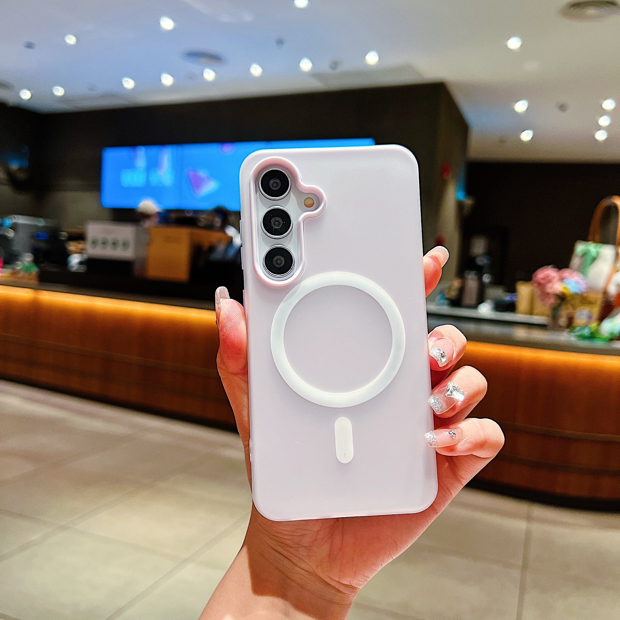 LuxuryKase Magnetic Silicone Candy Case | Mag-Safe Compatible | Slim Protective Case | Lightweight & Flexible | Wireless Charging | Soft Matte Finish For iPhone - Image 54