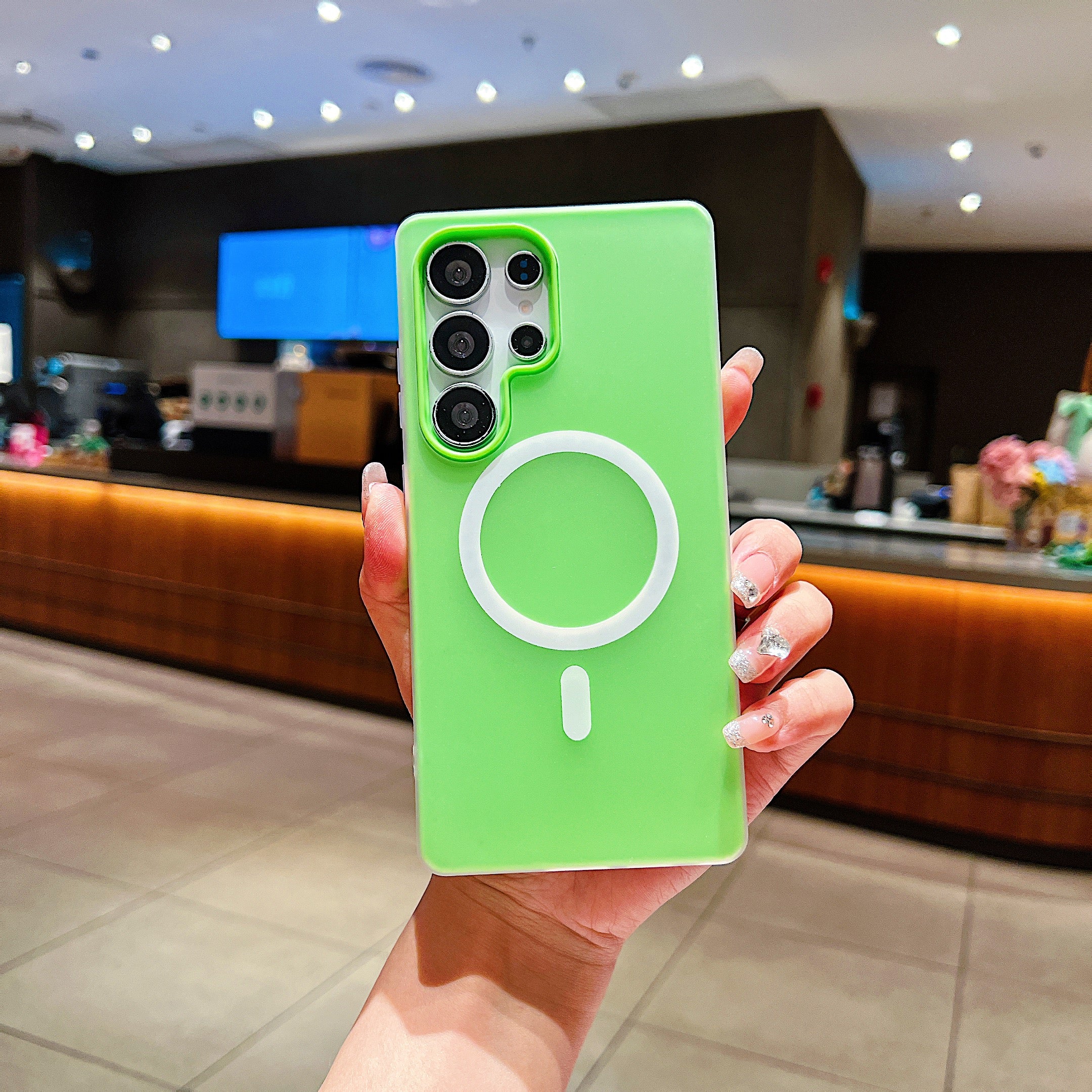 LuxuryKase Magnetic Silicone Candy Case | Mag-Safe Compatible | Slim Protective Case | Lightweight & Flexible | Wireless Charging | Soft Matte Finish For iPhone - Image 57
