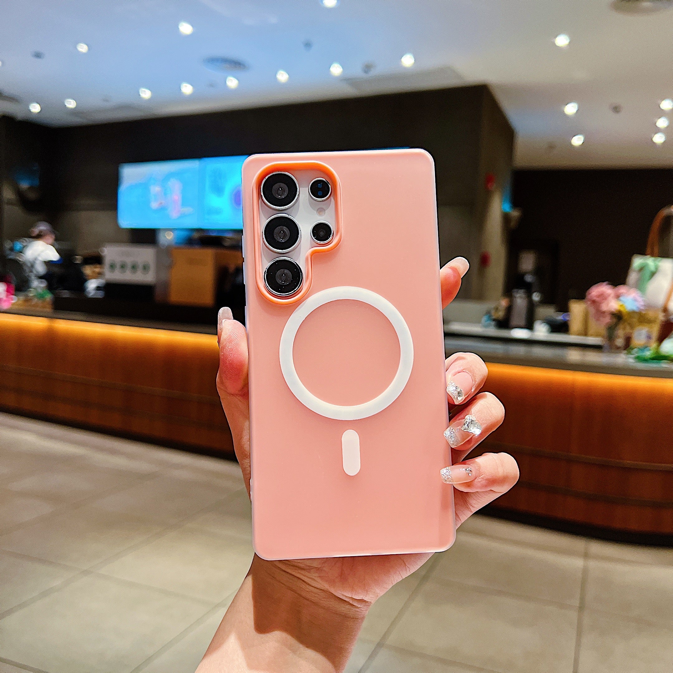 LuxuryKase Magnetic Silicone Candy Case | Mag-Safe Compatible | Slim Protective Case | Lightweight & Flexible | Wireless Charging | Soft Matte Finish For iPhone - Image 58