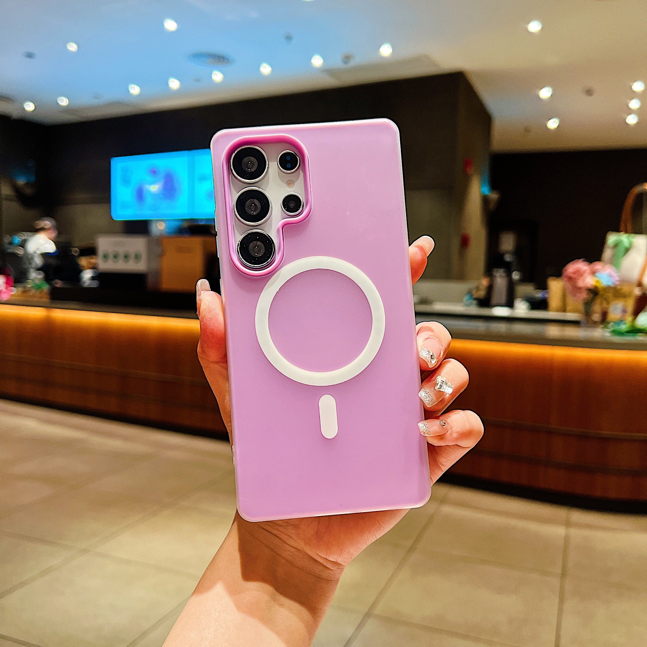 LuxuryKase Magnetic Silicone Candy Case | Mag-Safe Compatible | Slim Protective Case | Lightweight & Flexible | Wireless Charging | Soft Matte Finish For iPhone - Image 59