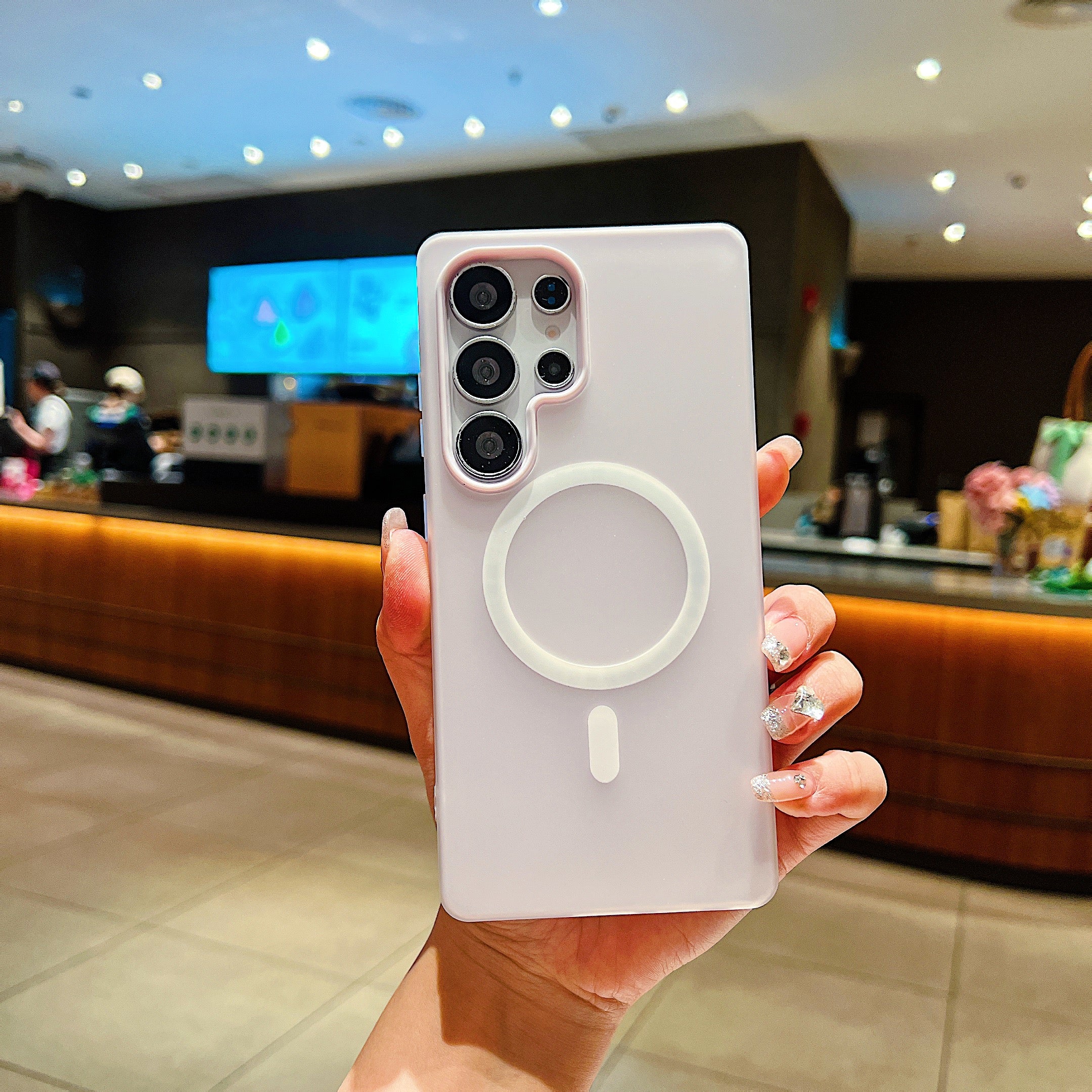 LuxuryKase Magnetic Silicone Candy Case | Mag-Safe Compatible | Slim Protective Case | Lightweight & Flexible | Wireless Charging | Soft Matte Finish For iPhone - Image 60