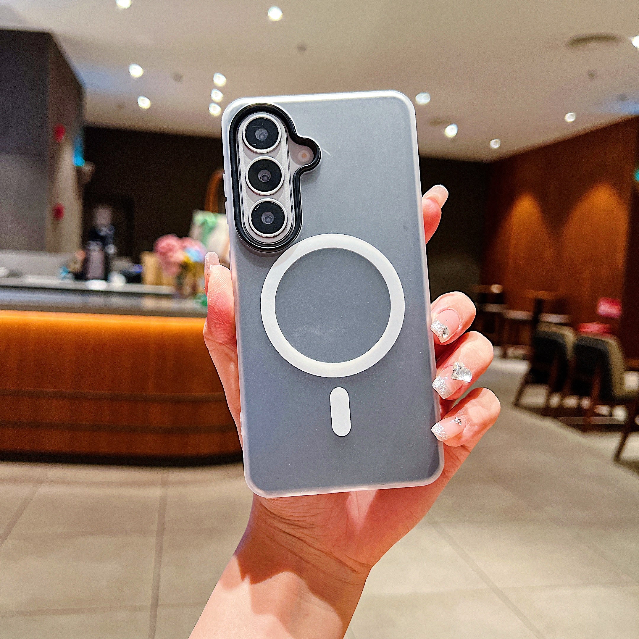 LuxuryKase Magnetic Silicone Candy Case | Mag-Safe Compatible | Slim Protective Case | Lightweight & Flexible | Wireless Charging | Soft Matte Finish For iPhone - Image 61