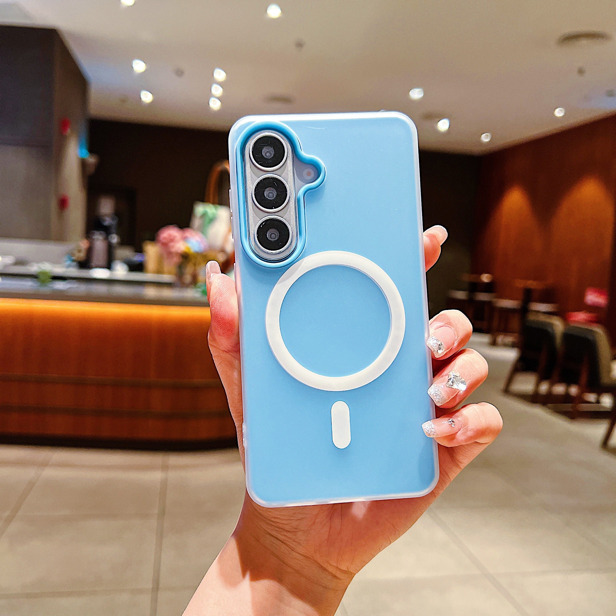 LuxuryKase Magnetic Silicone Candy Case | Mag-Safe Compatible | Slim Protective Case | Lightweight & Flexible | Wireless Charging | Soft Matte Finish For iPhone - Image 62
