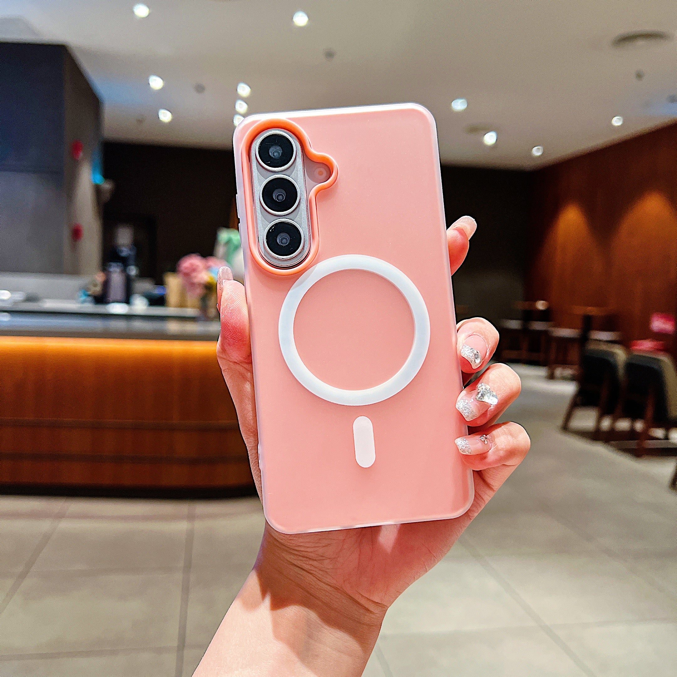 LuxuryKase Magnetic Silicone Candy Case | Mag-Safe Compatible | Slim Protective Case | Lightweight & Flexible | Wireless Charging | Soft Matte Finish For iPhone - Image 64