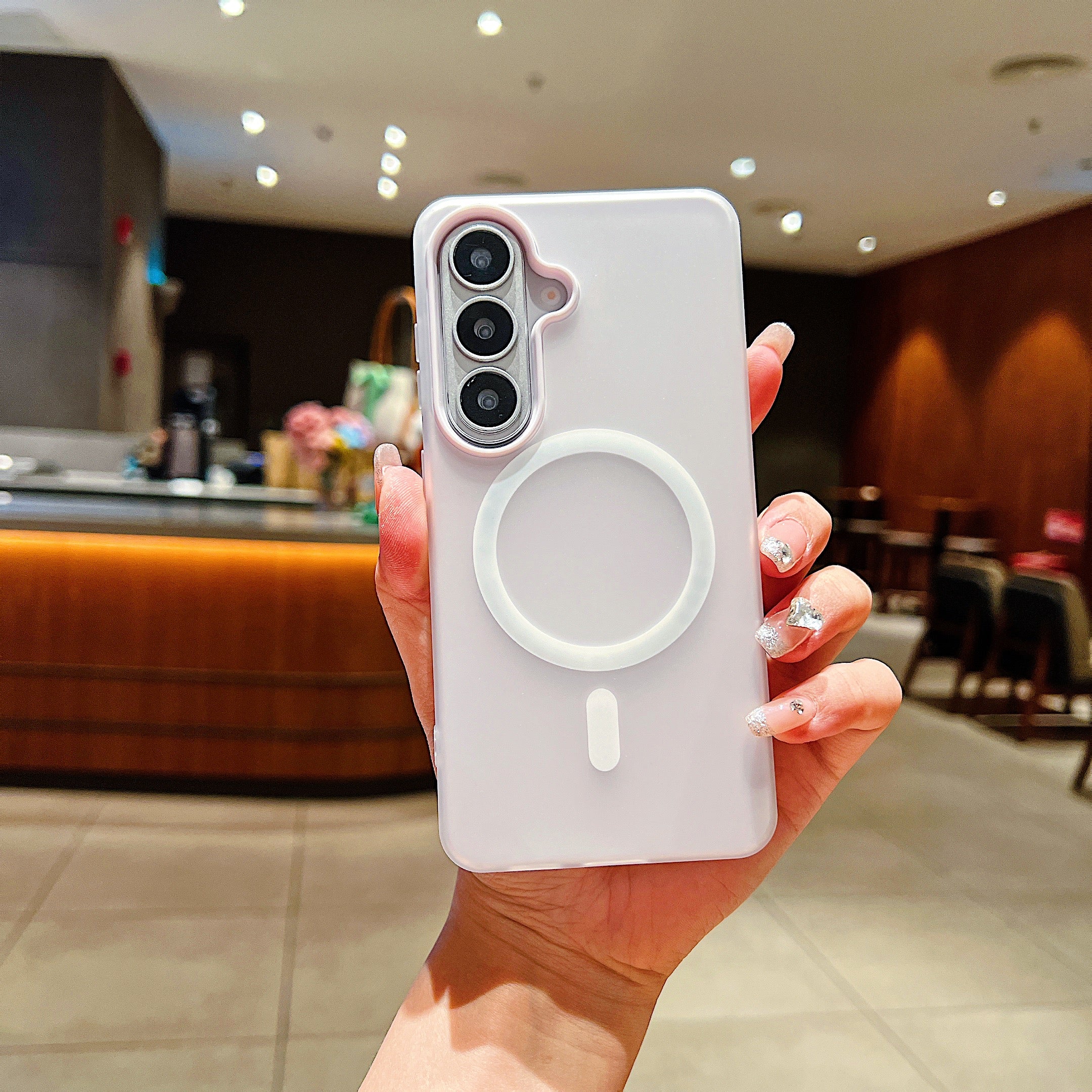 LuxuryKase Magnetic Silicone Candy Case | Mag-Safe Compatible | Slim Protective Case | Lightweight & Flexible | Wireless Charging | Soft Matte Finish For iPhone - Image 66