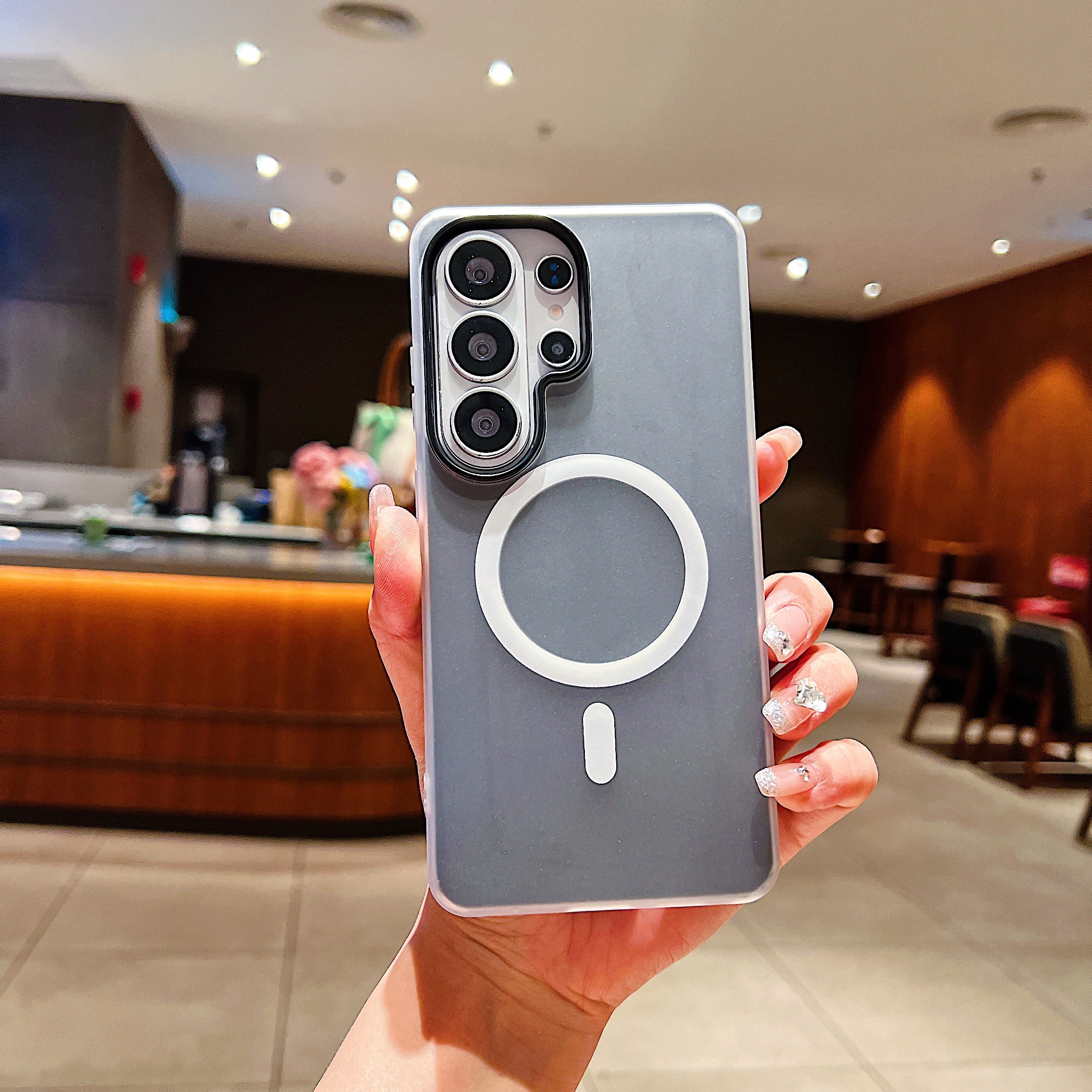 LuxuryKase Magnetic Silicone Candy Case | Mag-Safe Compatible | Slim Protective Case | Lightweight & Flexible | Wireless Charging | Soft Matte Finish For iPhone - Image 67