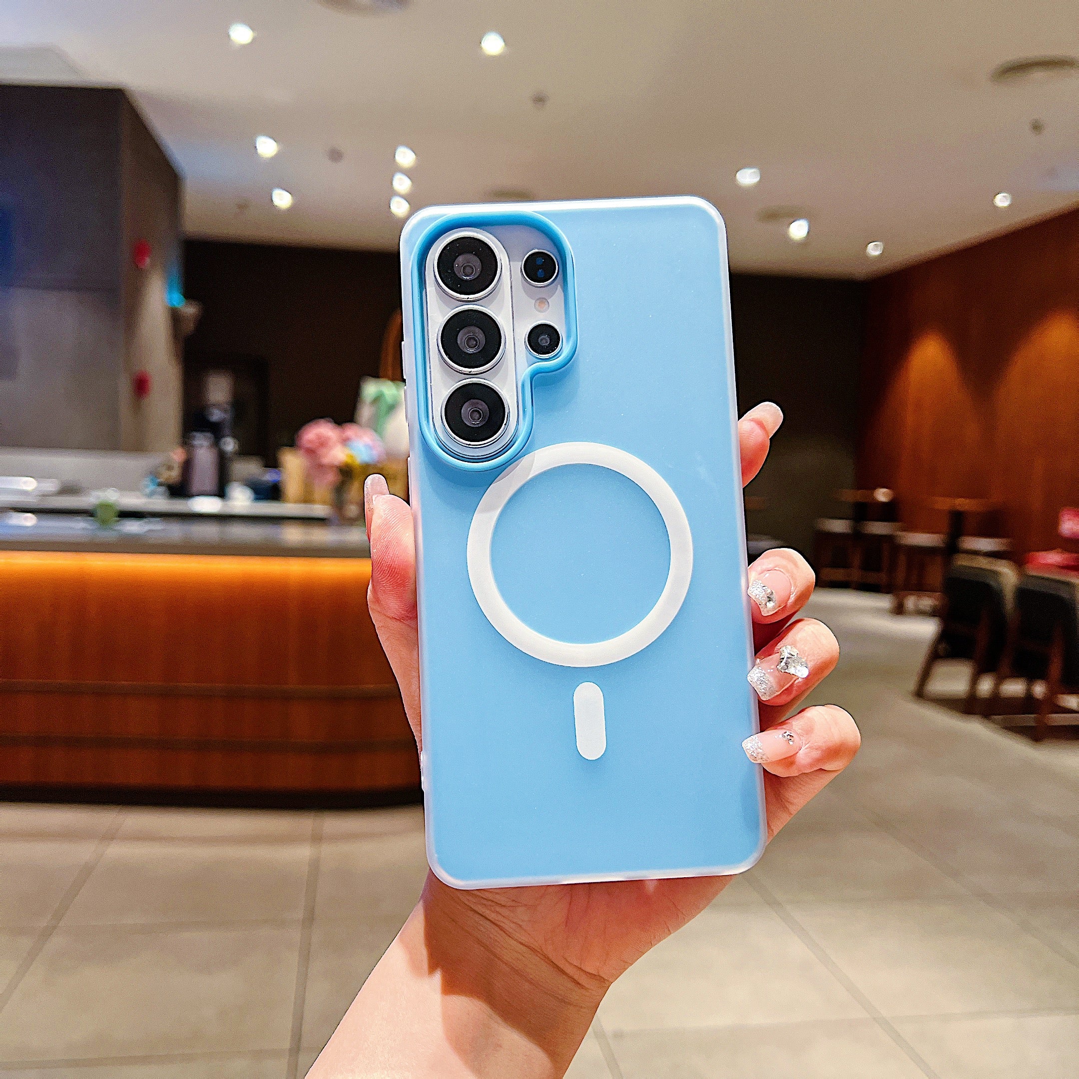 LuxuryKase Magnetic Silicone Candy Case | Mag-Safe Compatible | Slim Protective Case | Lightweight & Flexible | Wireless Charging | Soft Matte Finish For iPhone - Image 68