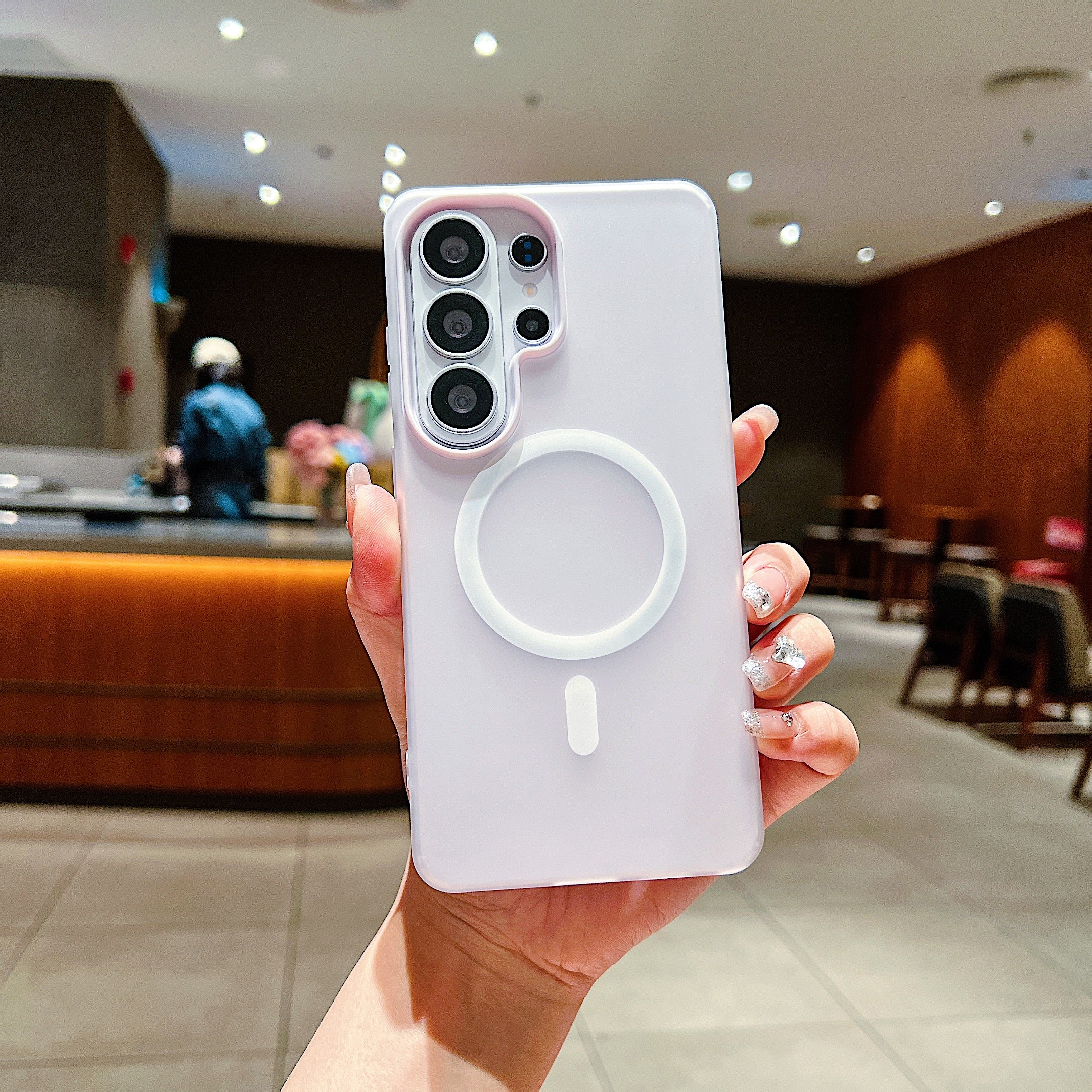 LuxuryKase Magnetic Silicone Candy Case | Mag-Safe Compatible | Slim Protective Case | Lightweight & Flexible | Wireless Charging | Soft Matte Finish For iPhone - Image 72