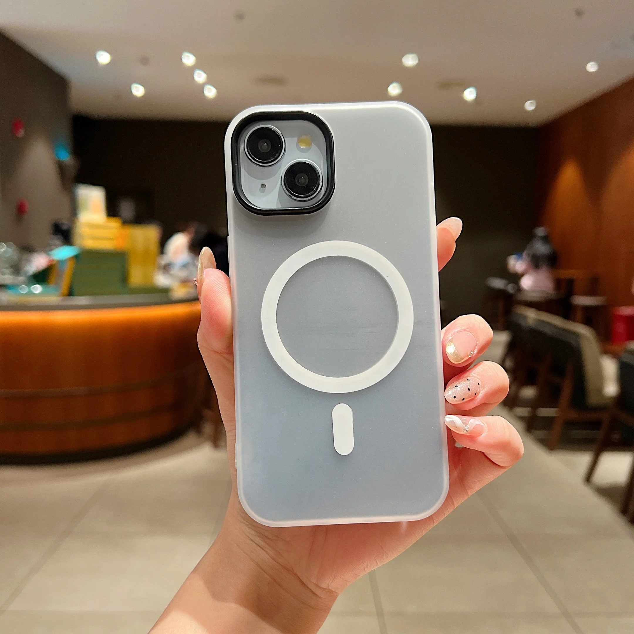 LuxuryKase Magnetic Silicone Candy Case | Mag-Safe Compatible | Slim Protective Case | Lightweight & Flexible | Wireless Charging | Soft Matte Finish For iPhone - Image 9
