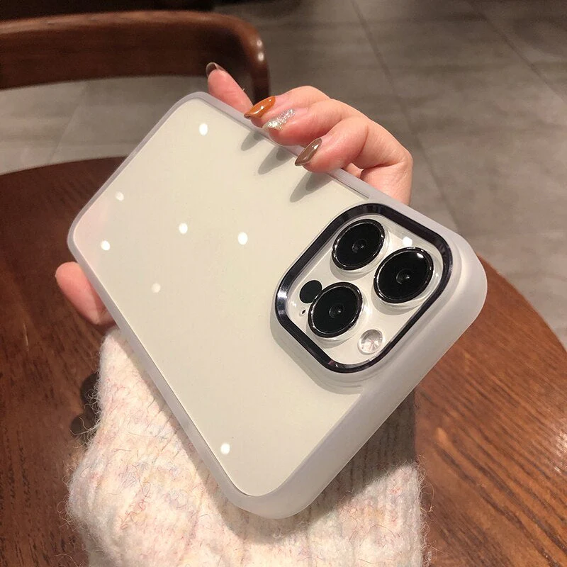 LuxuryKase Metal Camera Protection Transparent Shockproof Armor Case Cover For Iphone - Image 13