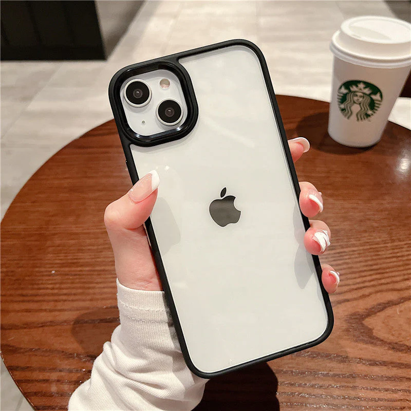 LuxuryKase Metal Camera Protection Transparent Shockproof Armor Case Cover For Iphone - Image 15