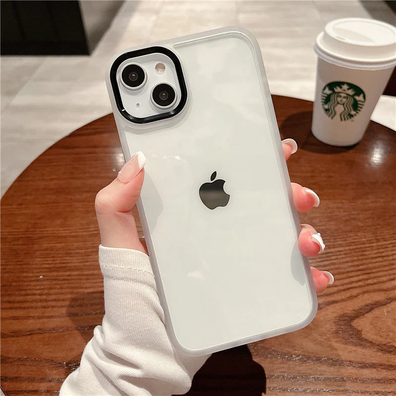 LuxuryKase Metal Camera Protection Transparent Shockproof Armor Case Cover For Iphone - Image 26
