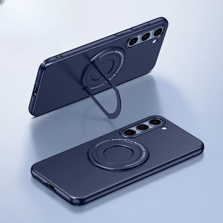 LuxuryKase Premium Magnetic Support Shell Case with Built-in Kickstand for iPhone - Image 27