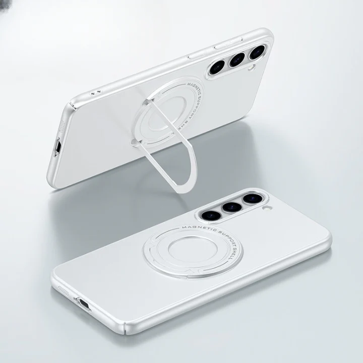 LuxuryKase Premium Magnetic Support Shell Case with Built-in Kickstand for iPhone - Image 29