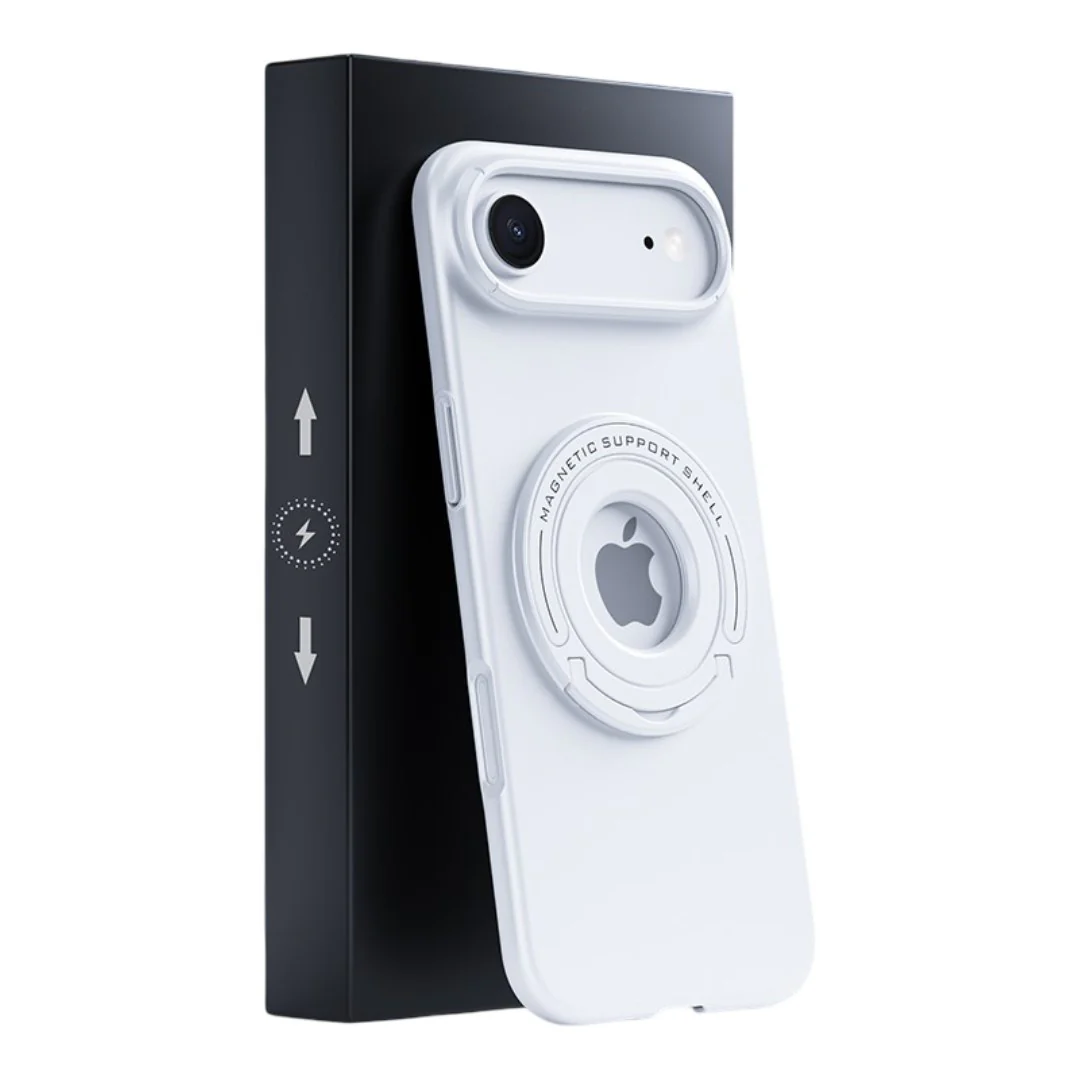 LuxuryKase Premium Magnetic Support Shell Case with Built-in Kickstand for iPhone - Image 53