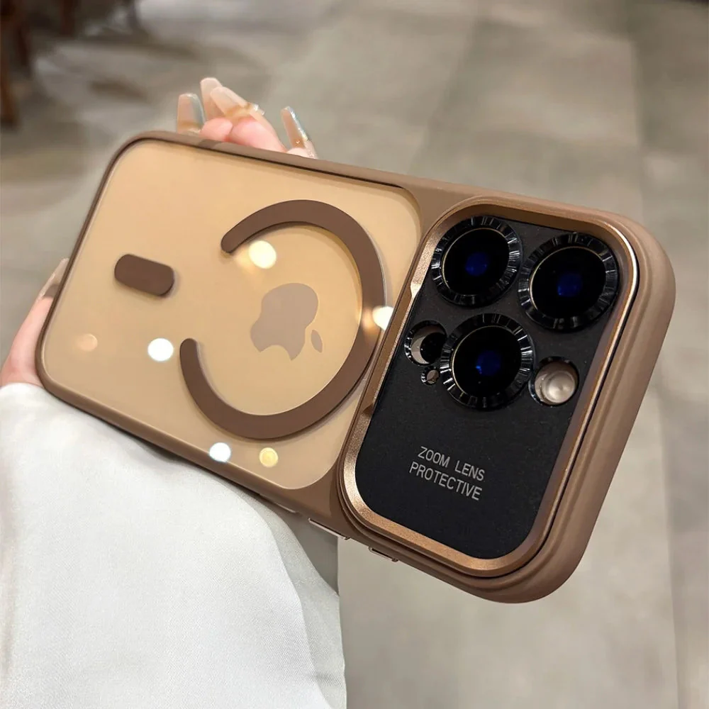 LuxuryKase Magnetic Clear Case | Mag-Safe Compatible | Slim Protective Cover | Shockproof Bumper | Anti Yellow Transparent Back | Camera Guard Design For iPhone - Image 17