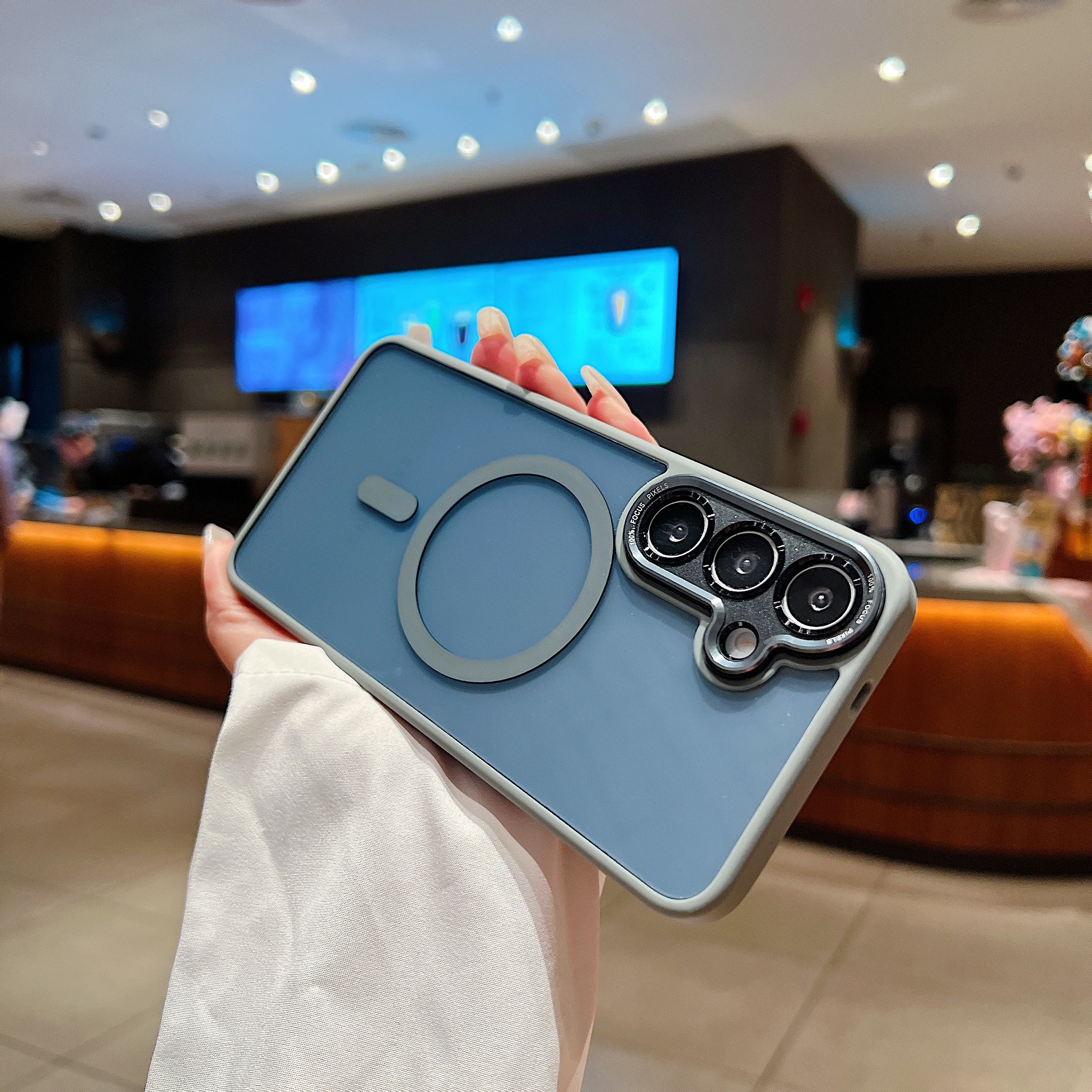 LuxuryKase Magnetic Clear Case | Mag-Safe Compatible | Slim Protective Cover | Shockproof Bumper | Anti Yellow Transparent Back | Camera Guard Design For iPhone - Image 44