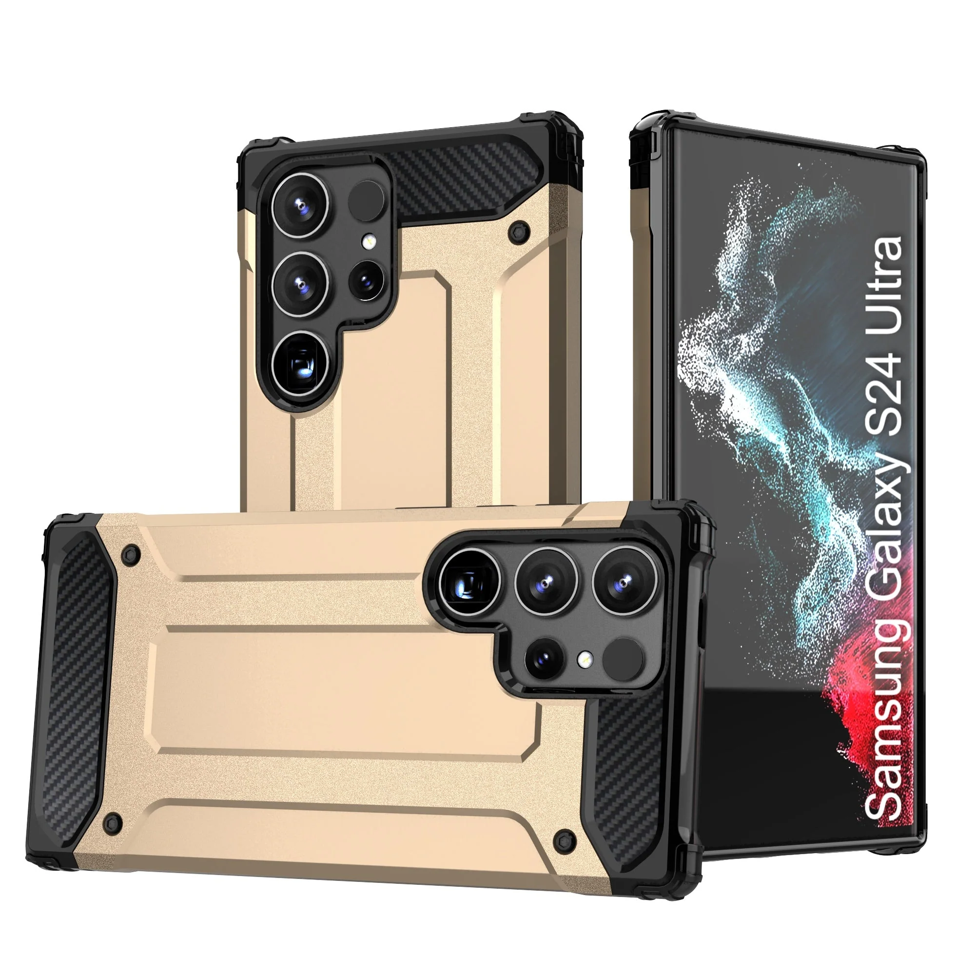 LuxuryKase Rugged TPU+PC Armor Case | Impact-Resistant Design | Anti-Drop Protection | Raised Edges & Precise Cutouts | Heavy Duty Protective Cover - Image 114