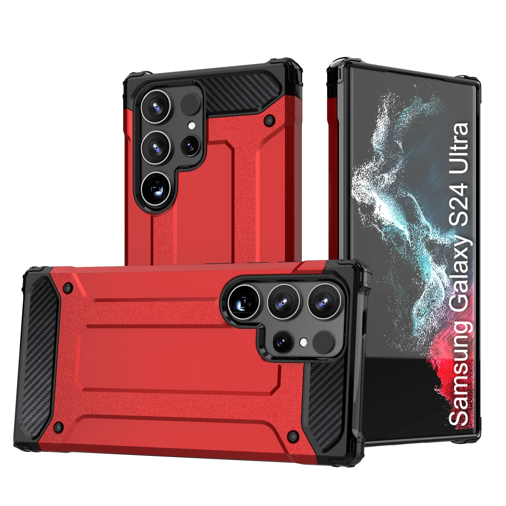 LuxuryKase Rugged TPU+PC Armor Case | Impact-Resistant Design | Anti-Drop Protection | Raised Edges & Precise Cutouts | Heavy Duty Protective Cover - Image 116