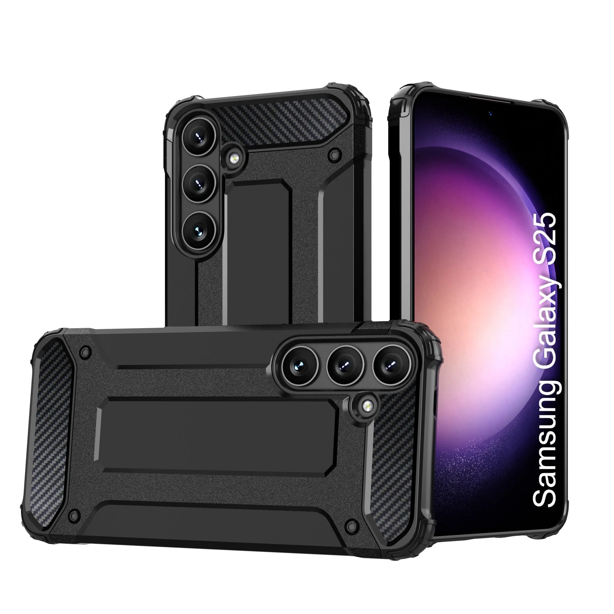 LuxuryKase Rugged TPU+PC Armor Case | Impact-Resistant Design | Anti-Drop Protection | Raised Edges & Precise Cutouts | Heavy Duty Protective Cover - Image 119