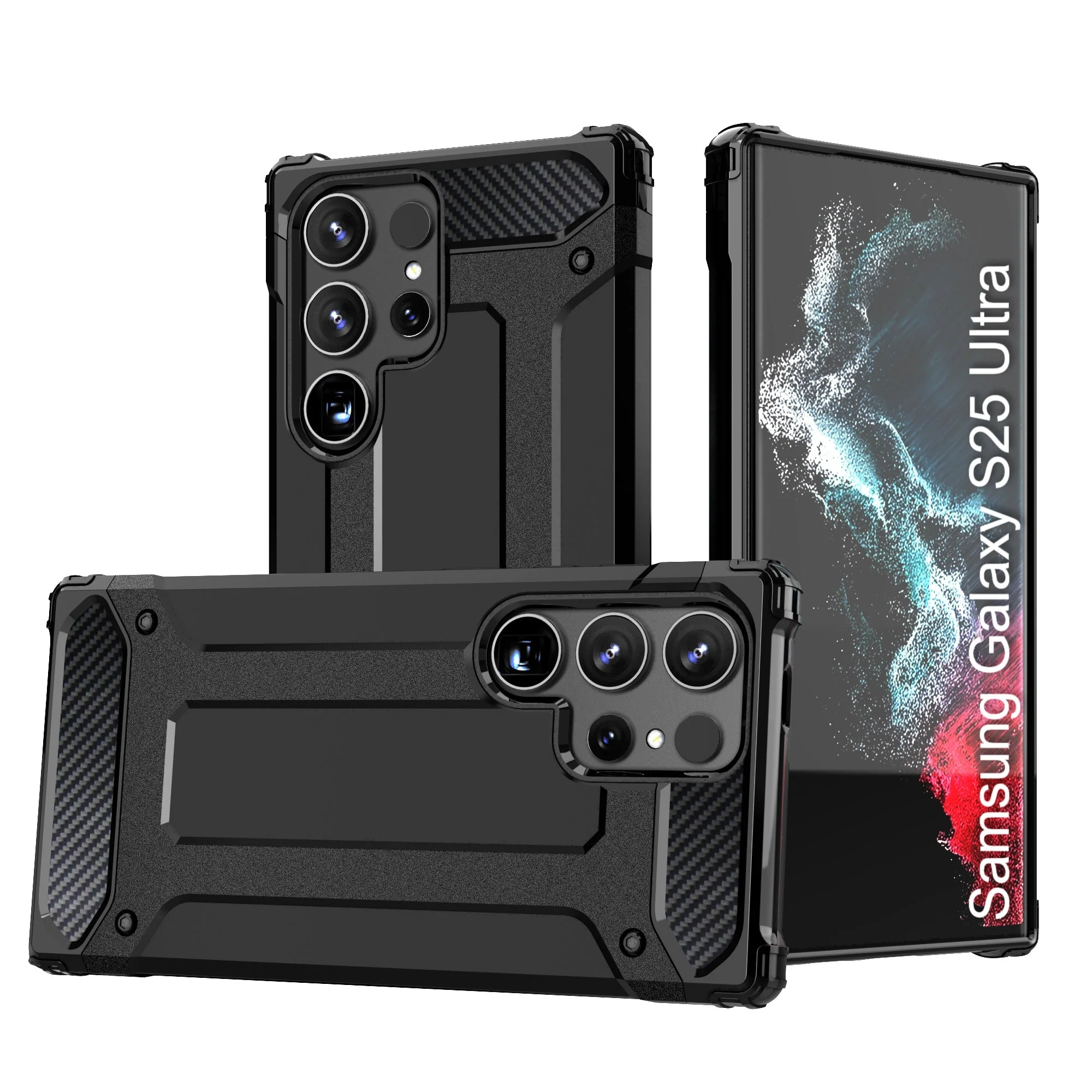 LuxuryKase Rugged TPU+PC Armor Case | Impact-Resistant Design | Anti-Drop Protection | Raised Edges & Precise Cutouts | Heavy Duty Protective Cover - Image 133
