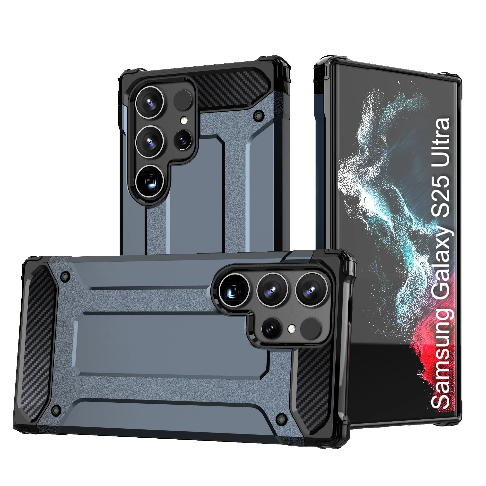 LuxuryKase Rugged TPU+PC Armor Case | Impact-Resistant Design | Anti-Drop Protection | Raised Edges & Precise Cutouts | Heavy Duty Protective Cover - Image 134
